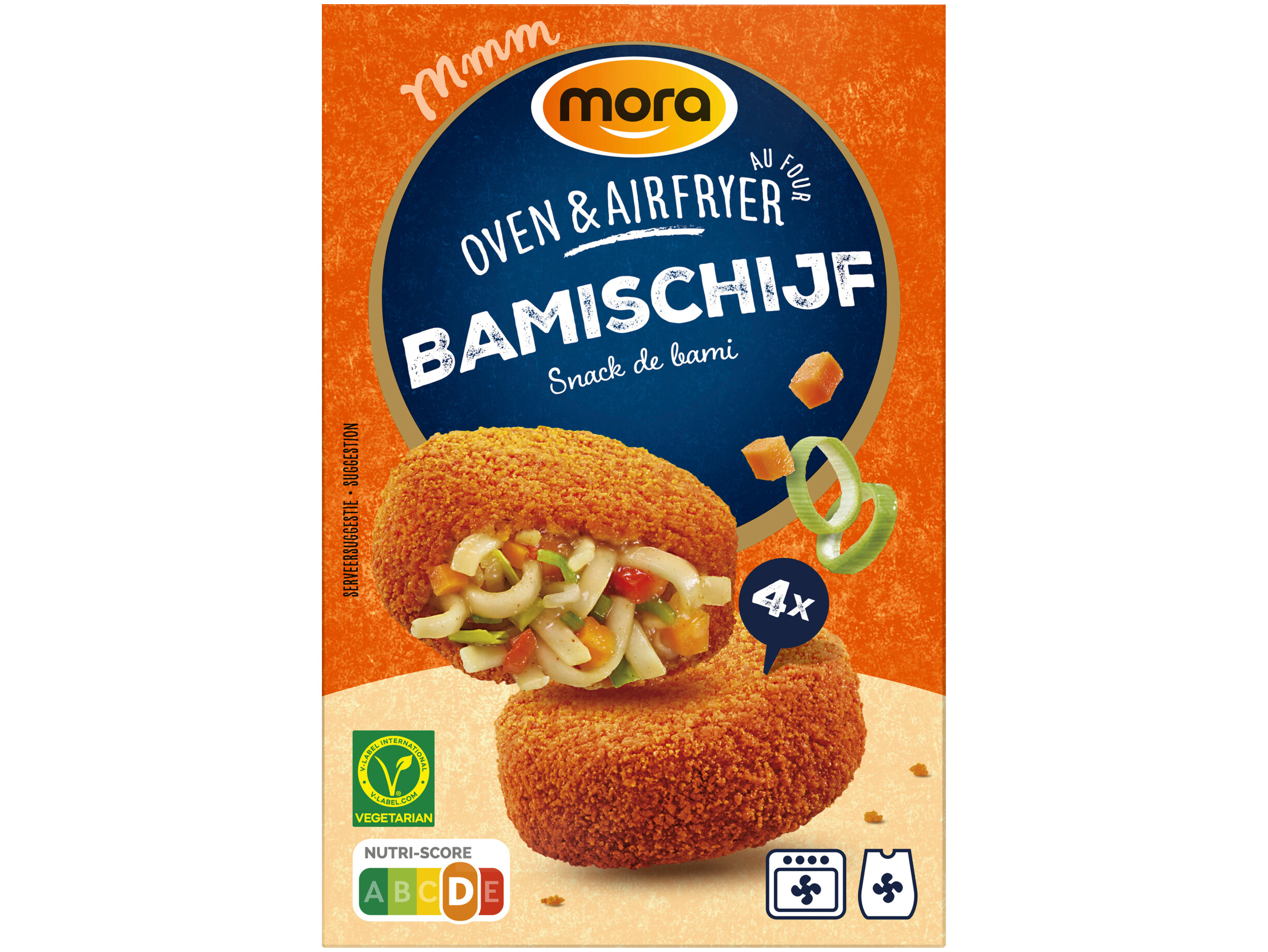 Oven & Airfryer Bamischijven 4 stuks