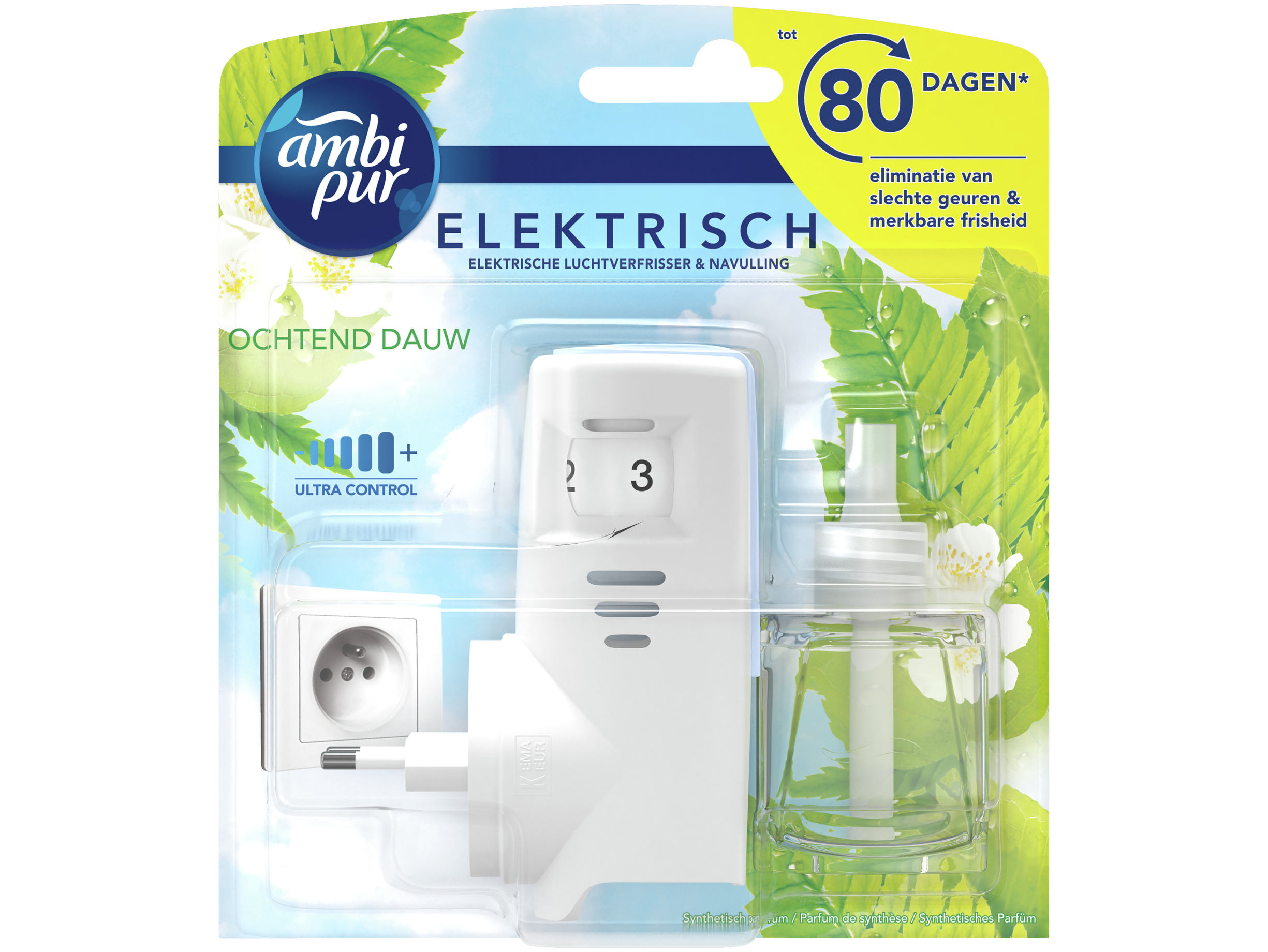 Elektrische luchtverfrisser ochtend dauw startset