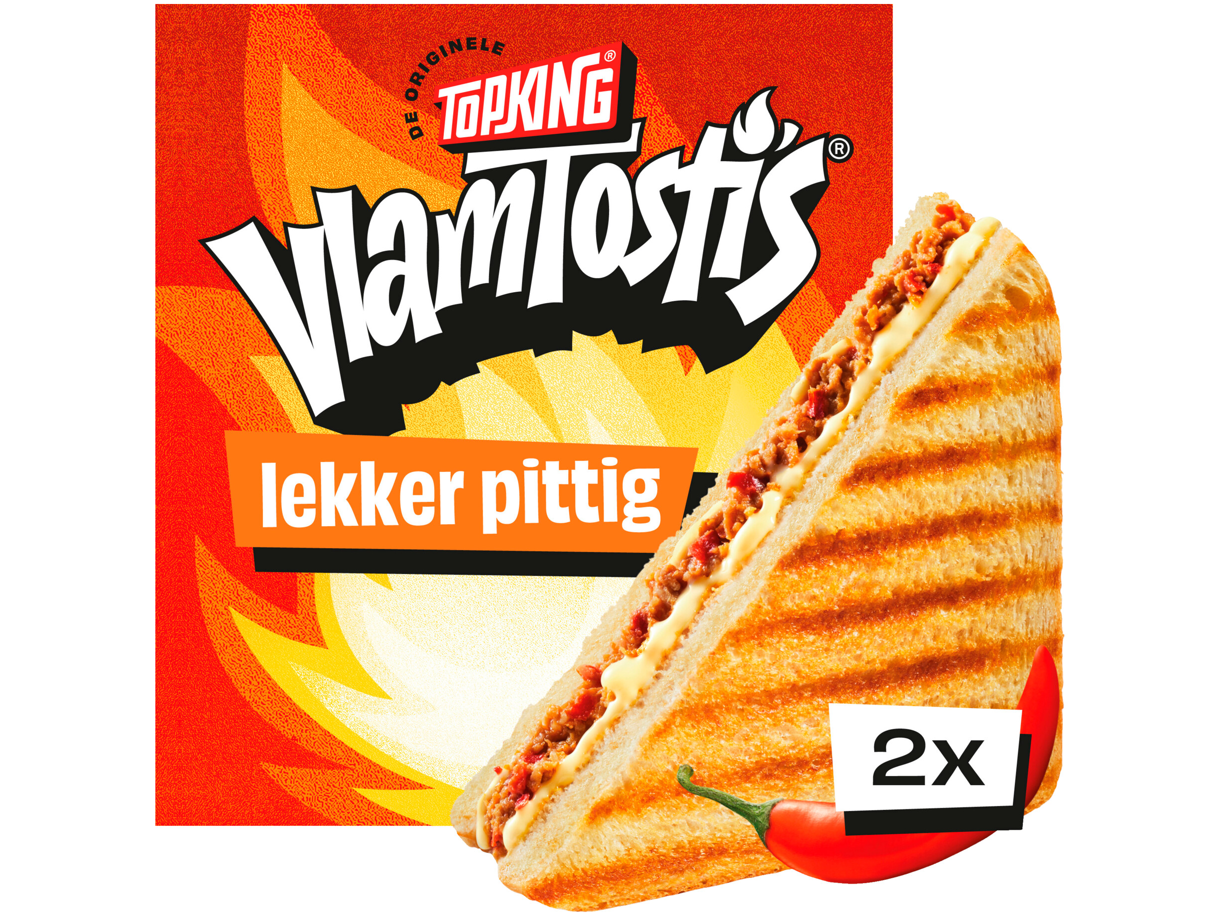 Vlam tosti's