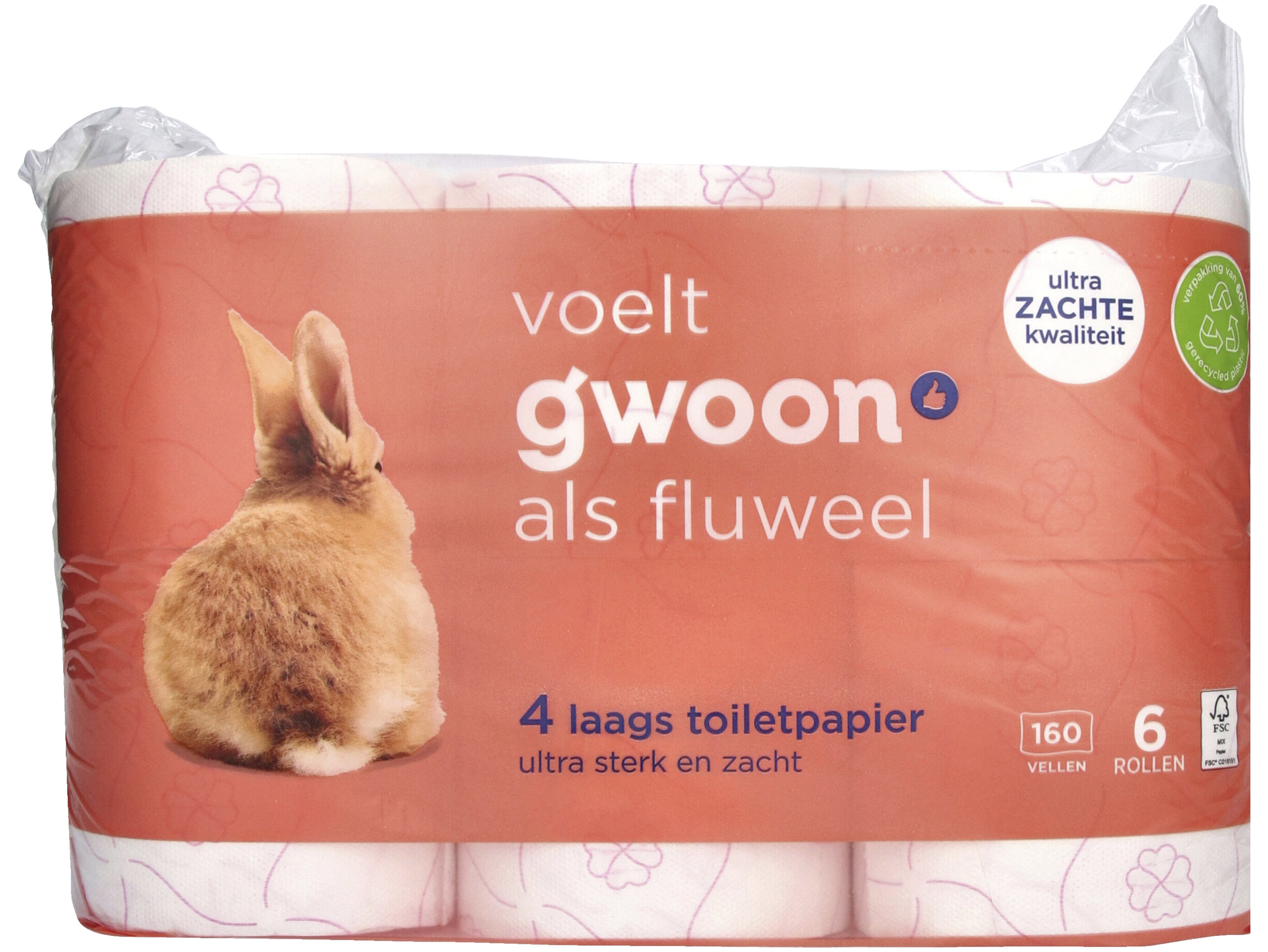 Toiletpapier 4 laags