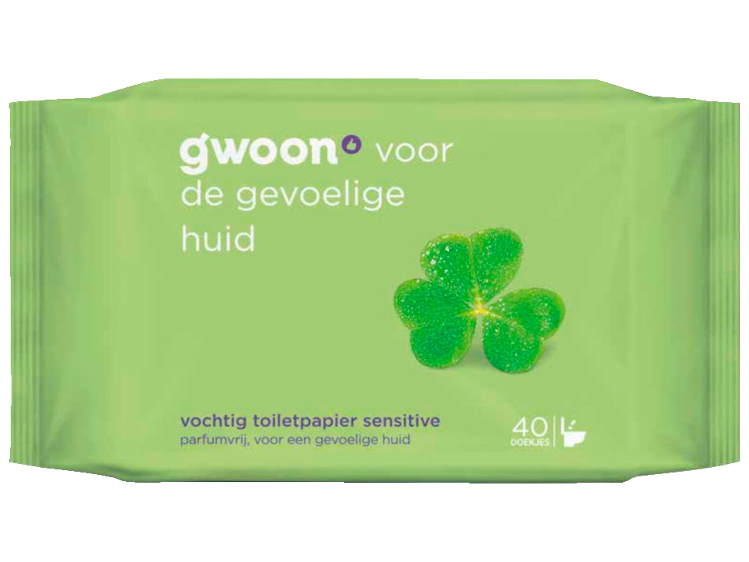 Vochtig toiletpapier sensitive