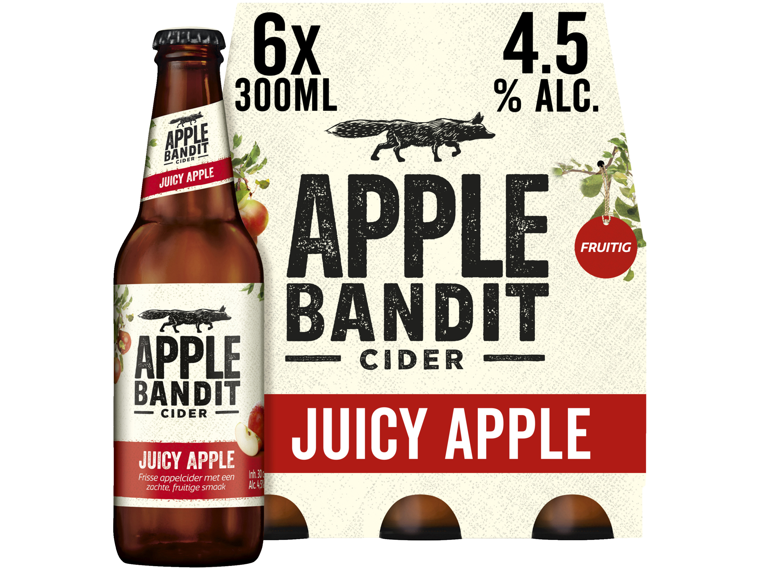 Cider Juicy Apple Fles 6-pack