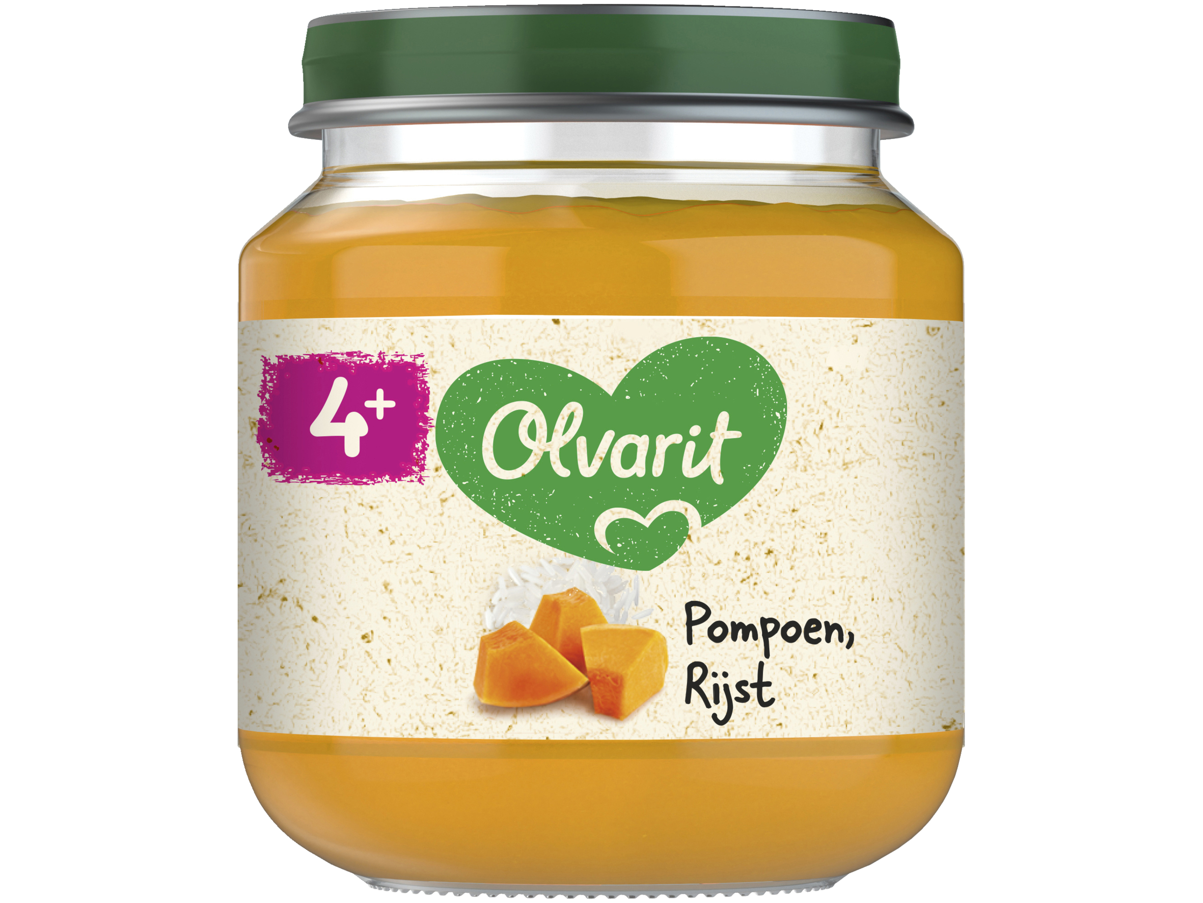 4+ Maanden Pompoen Rijst
