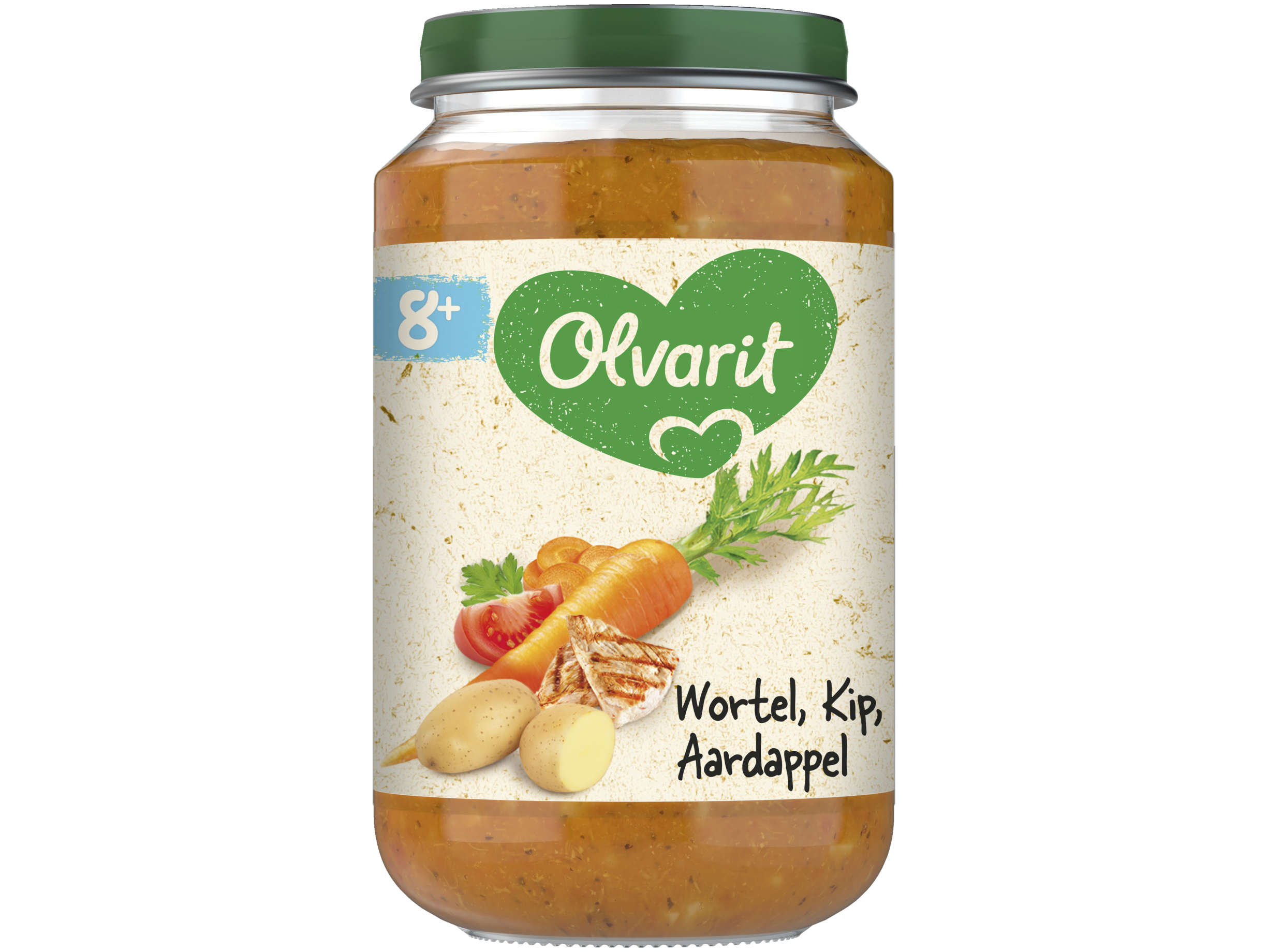 8+ Maanden Wortel Kip Aardappel
