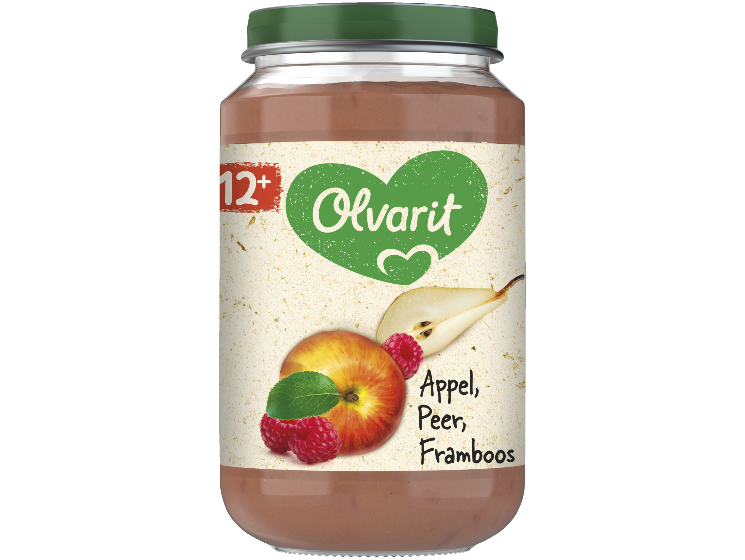 12+ Maanden Appel Peer Framboos