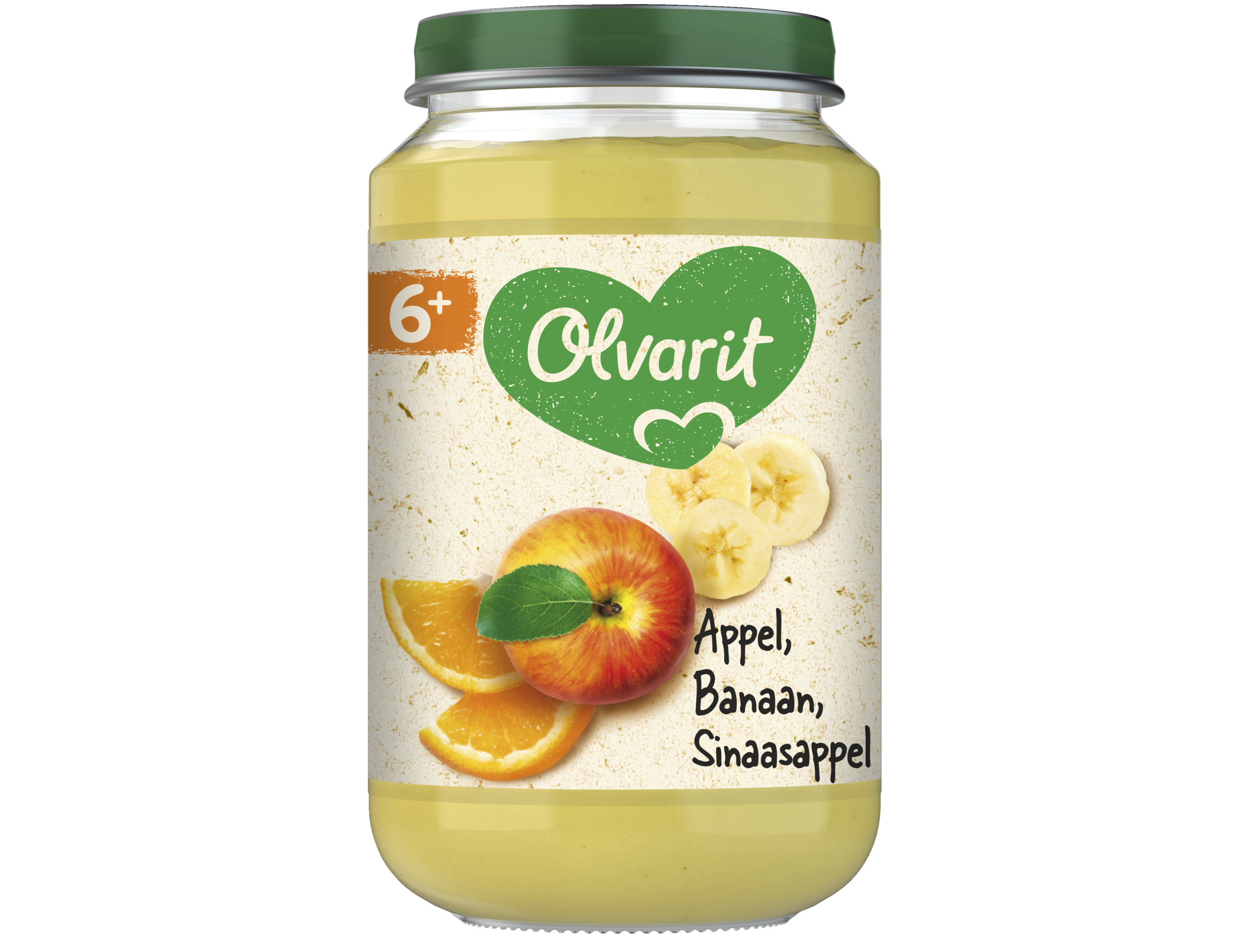 6+ Maanden Appel Banaan Sinaasappel