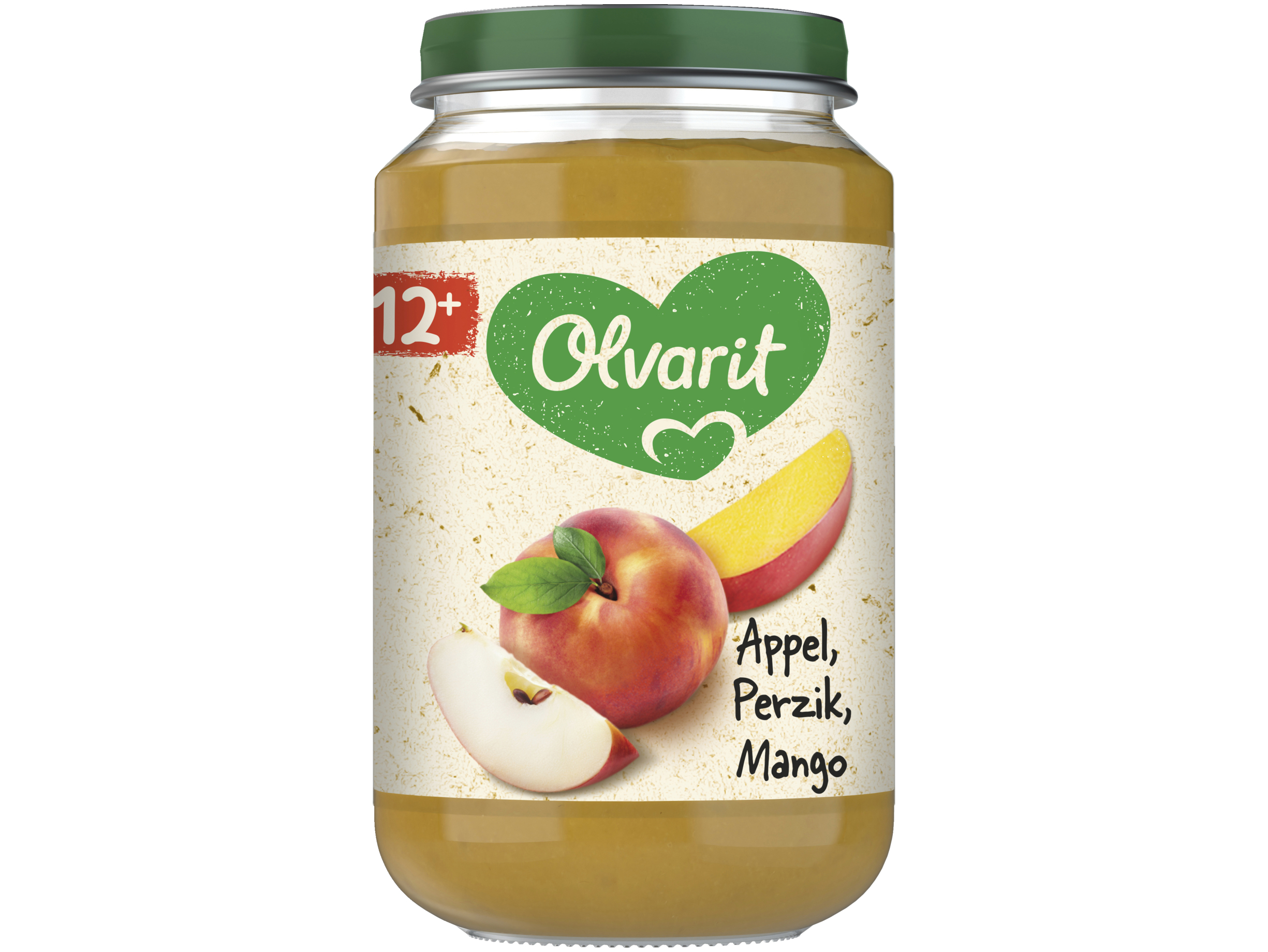 12+ Maanden Appel Perzik Mango