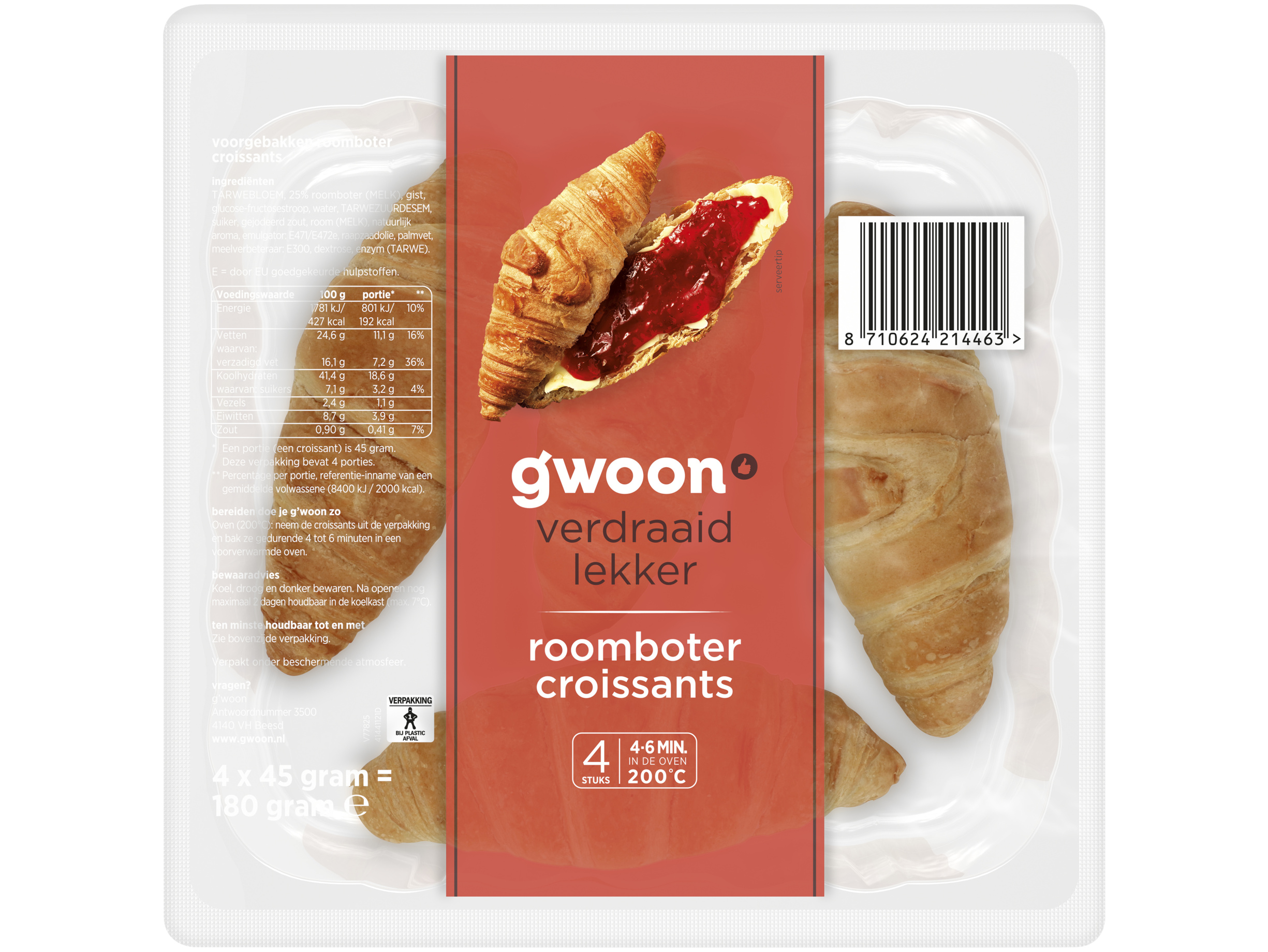 Roomboter croissants