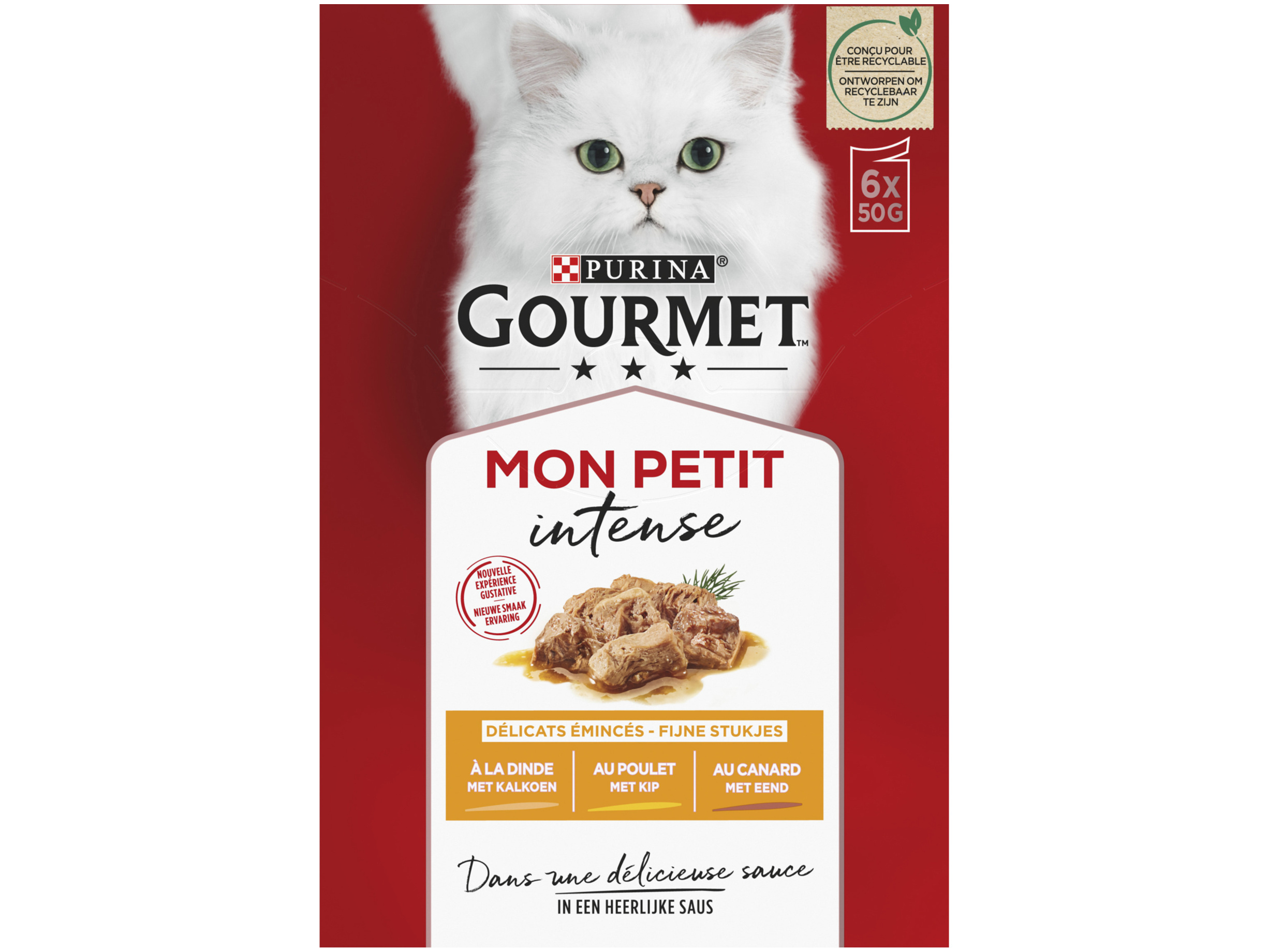 Mon Petit Intense kattenvoer gevogelte