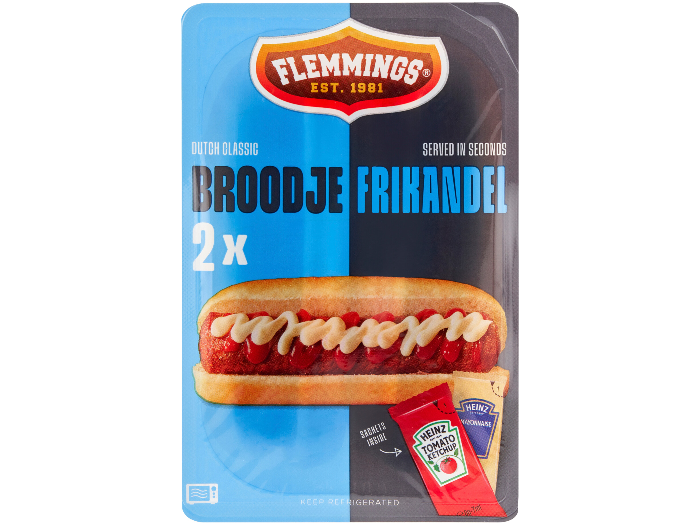 Broodje frikandel duo