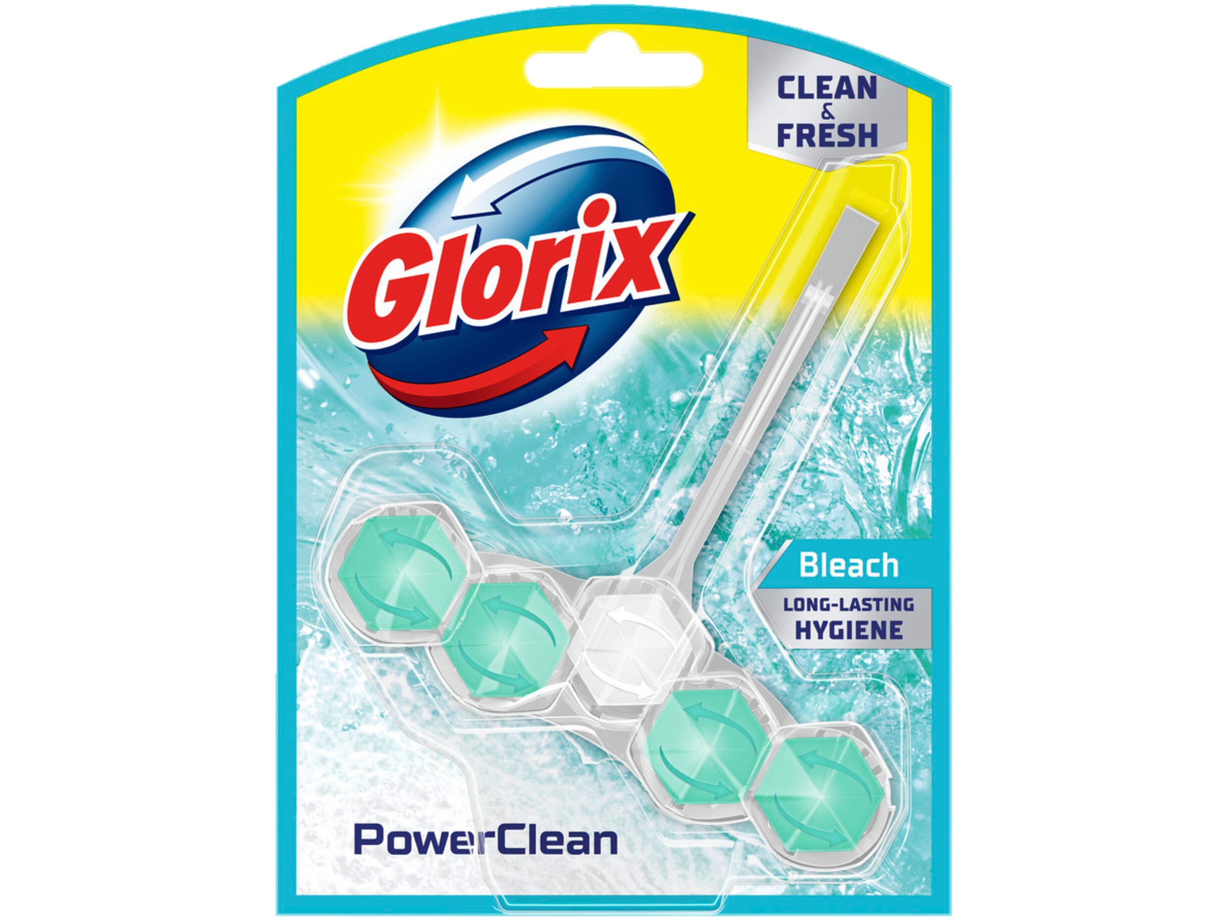 Power 5 met Bleek Wc Blok