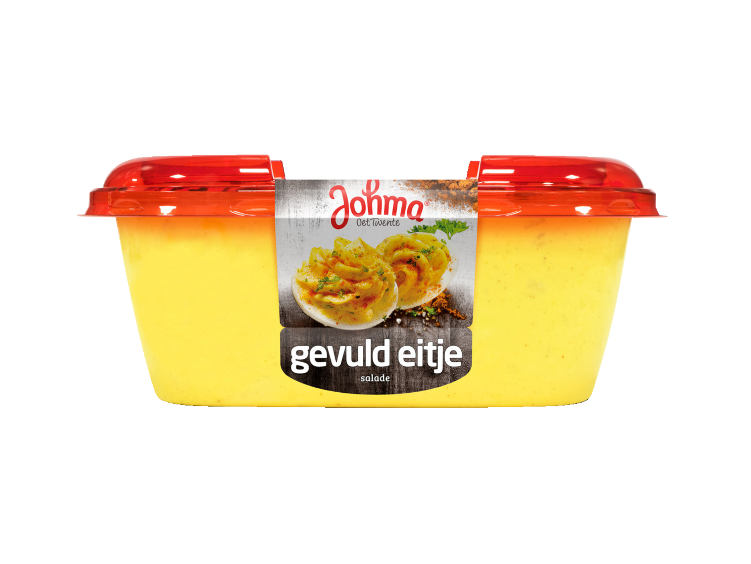 Gevuld eitje salade