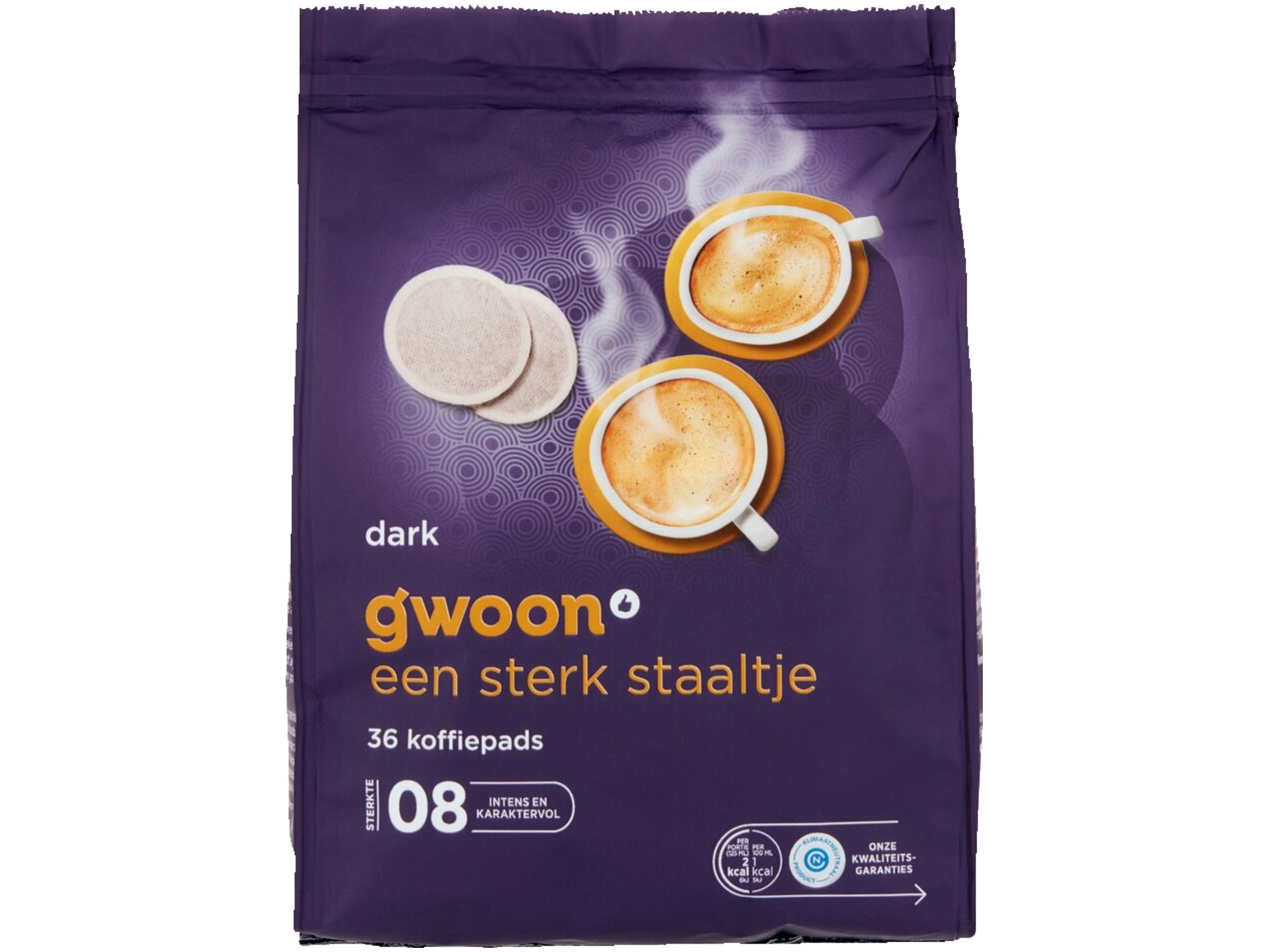 Koffiepads dark roast