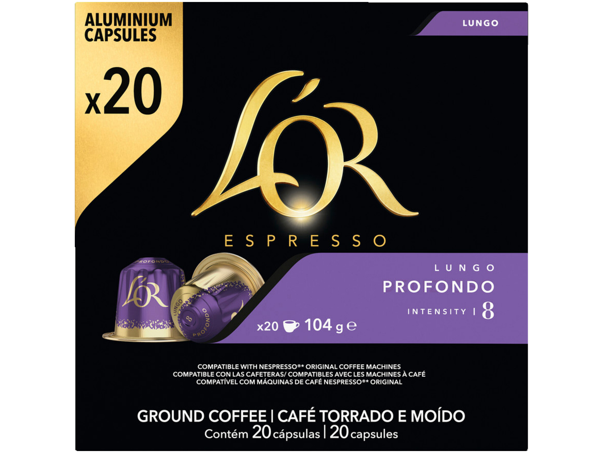 Lungo profondo koffiecups voordeelpak