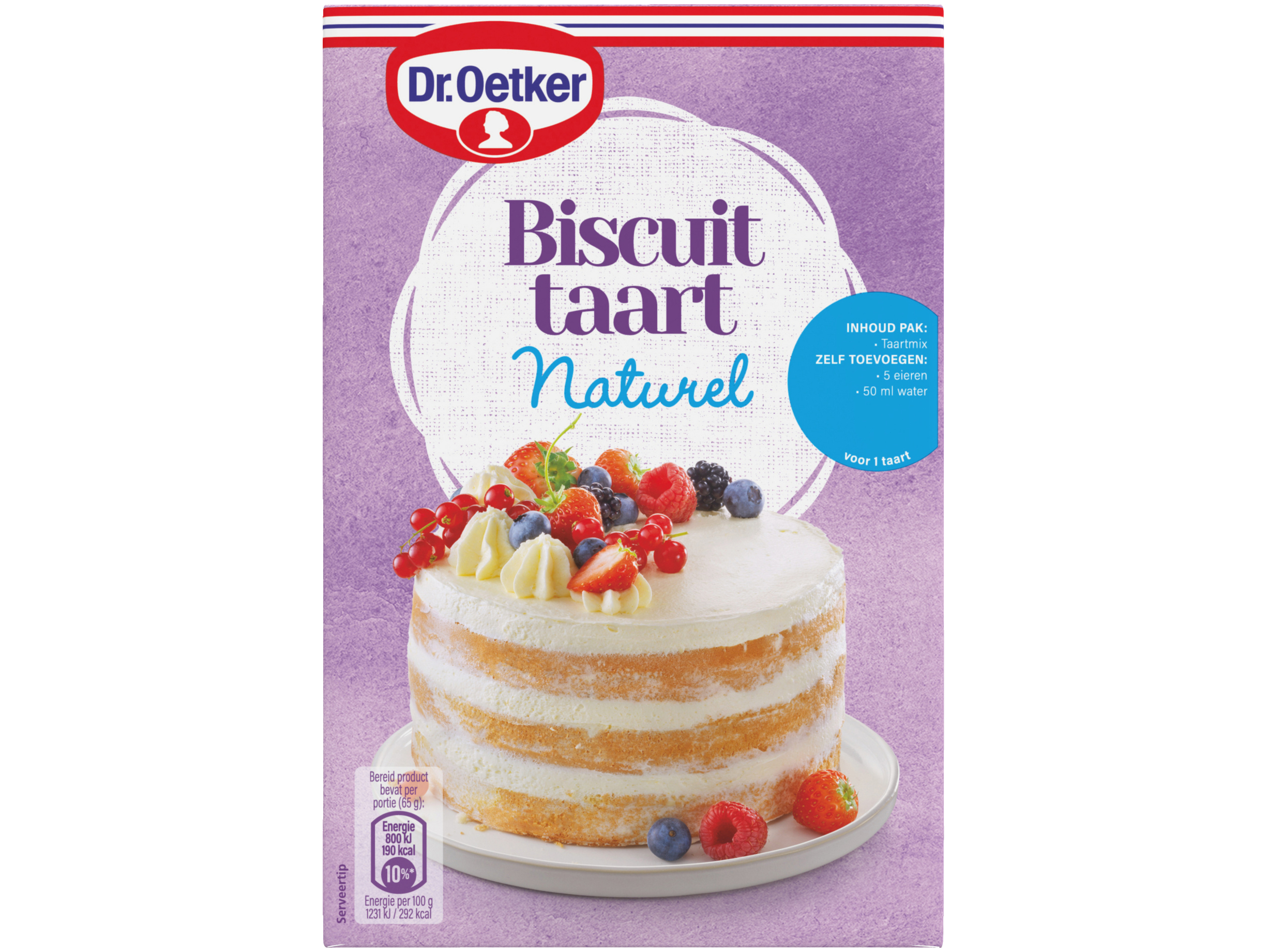 Basis biscuittaart