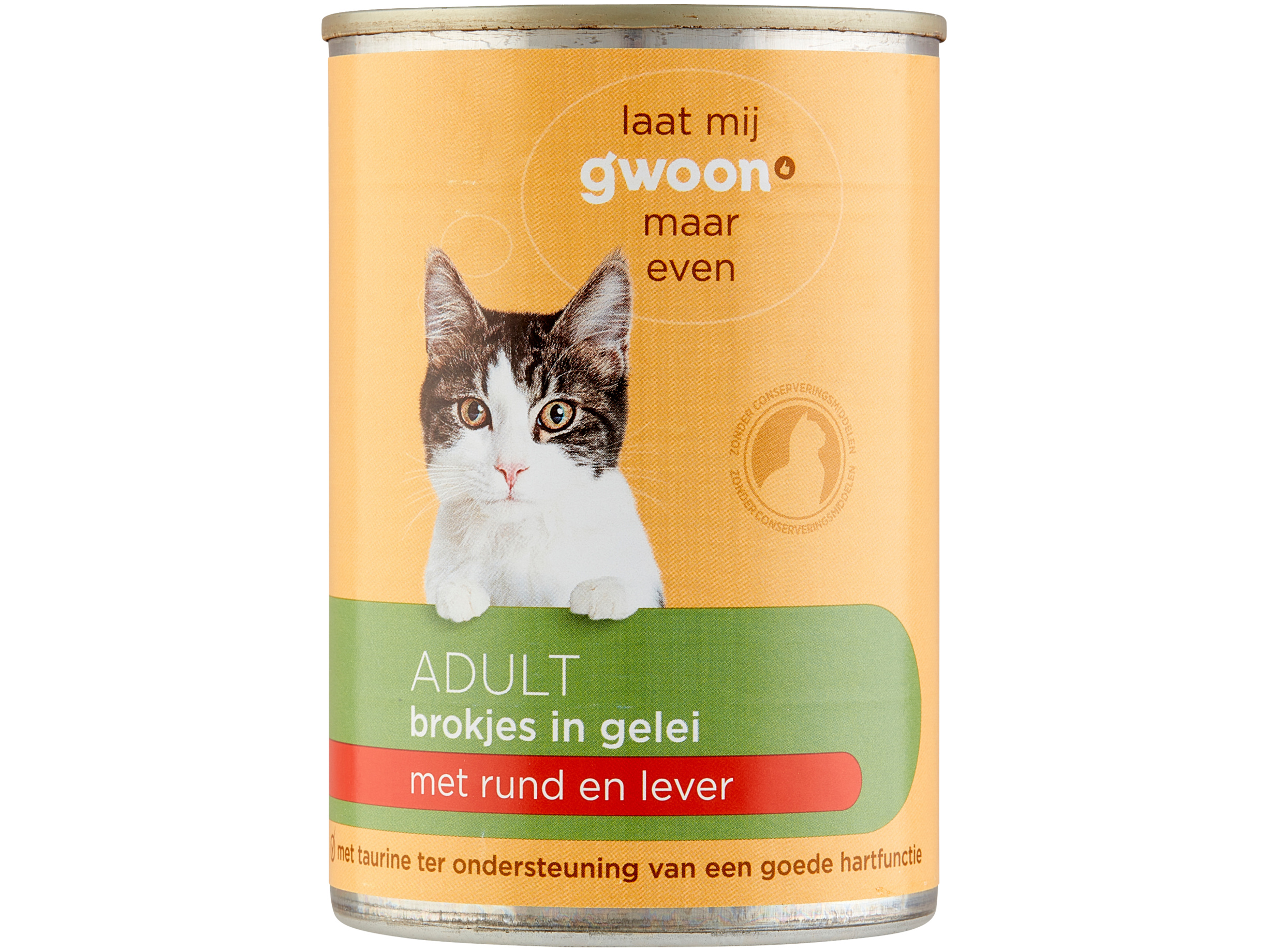 Brokjes in gelei rund & lever kat