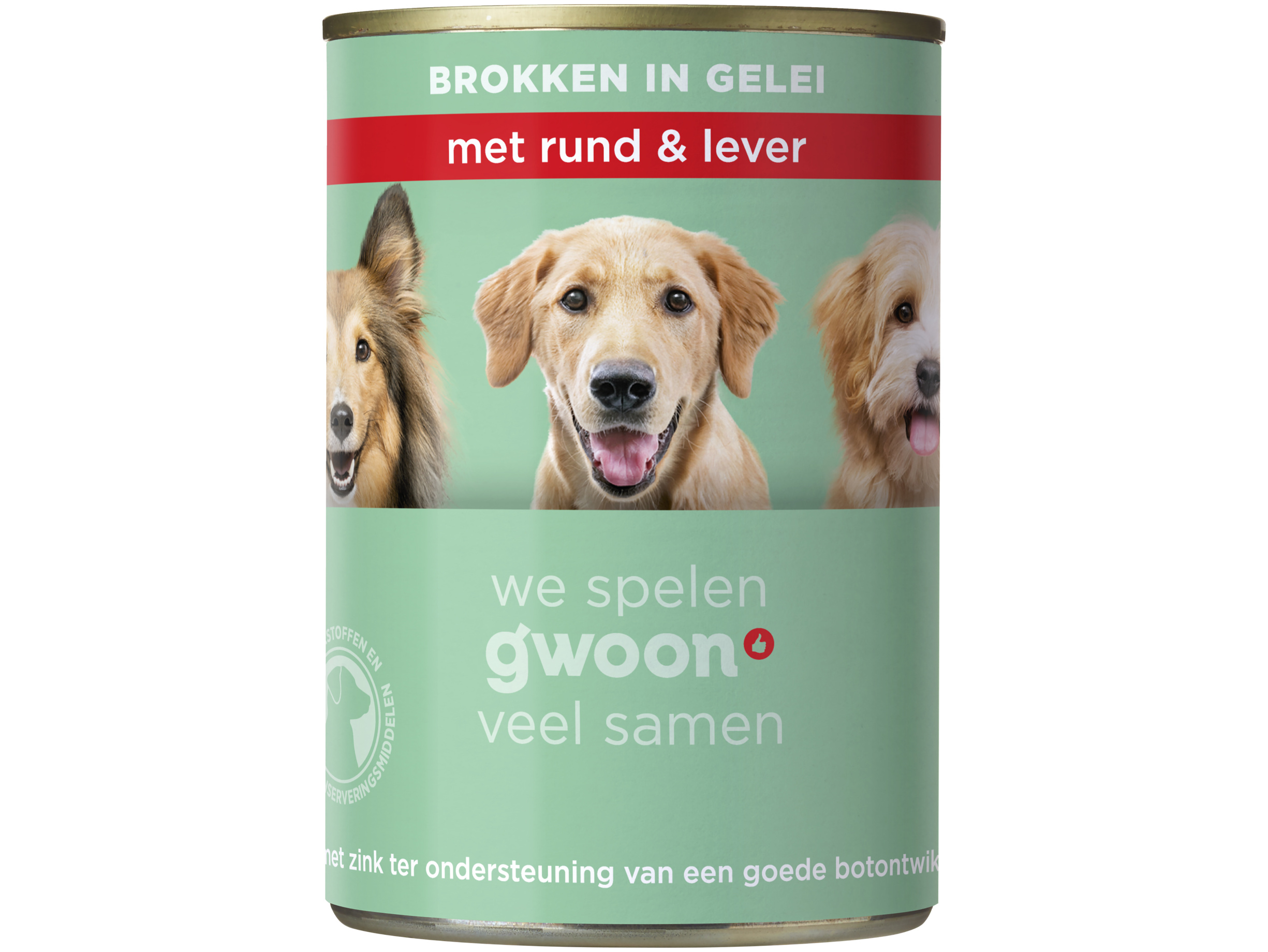 Brokjes in gelei met rund en lever