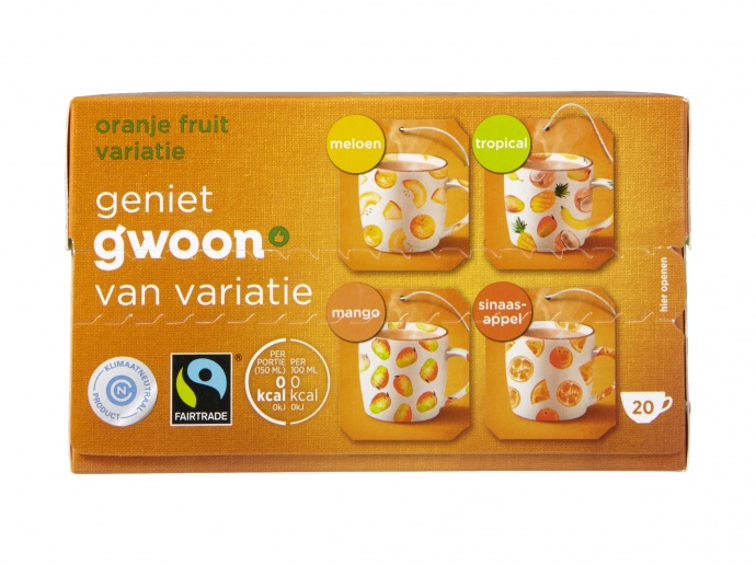 Oranje Vruchtenthee Mix