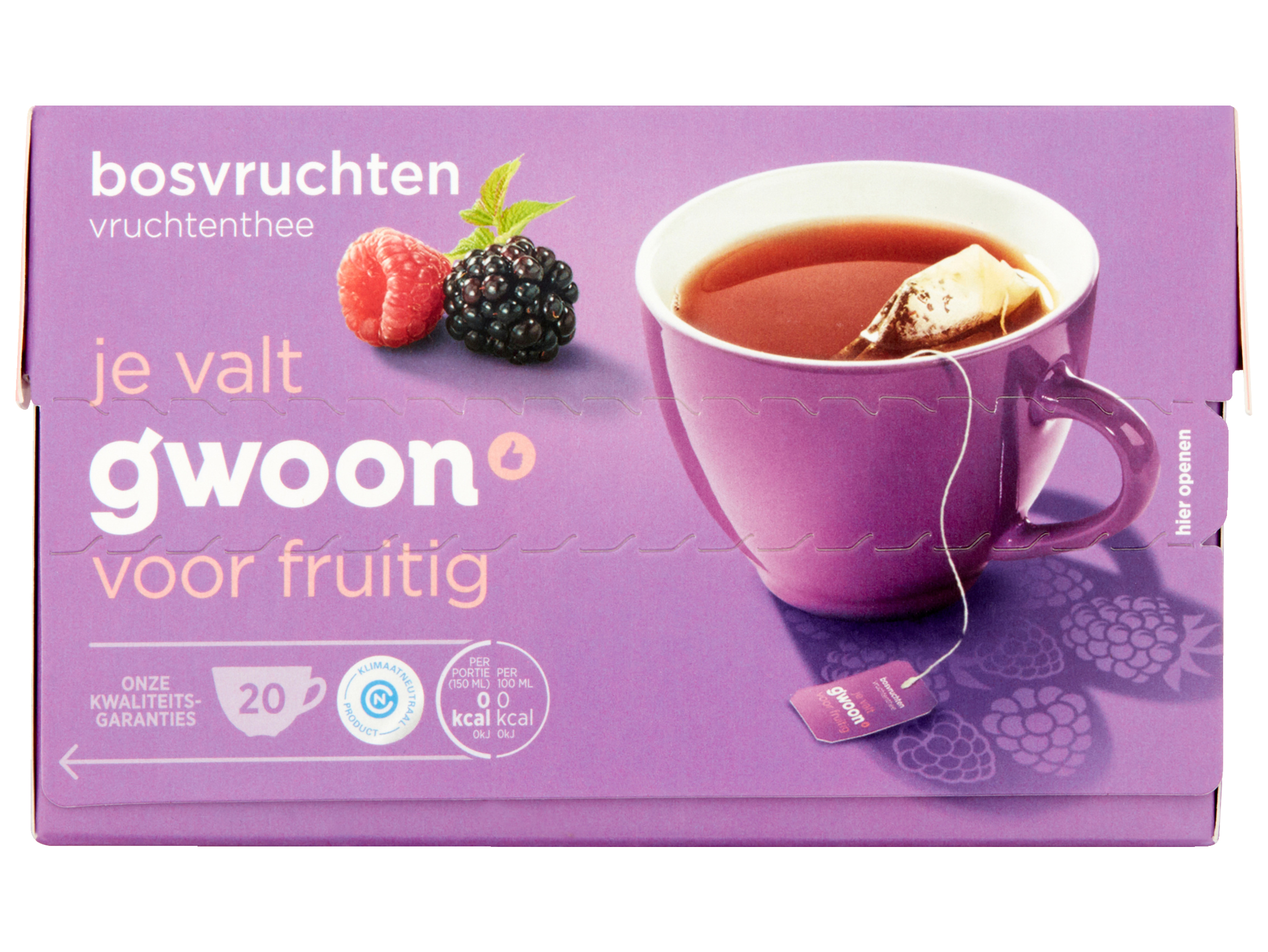 Bosvruchten Thee
