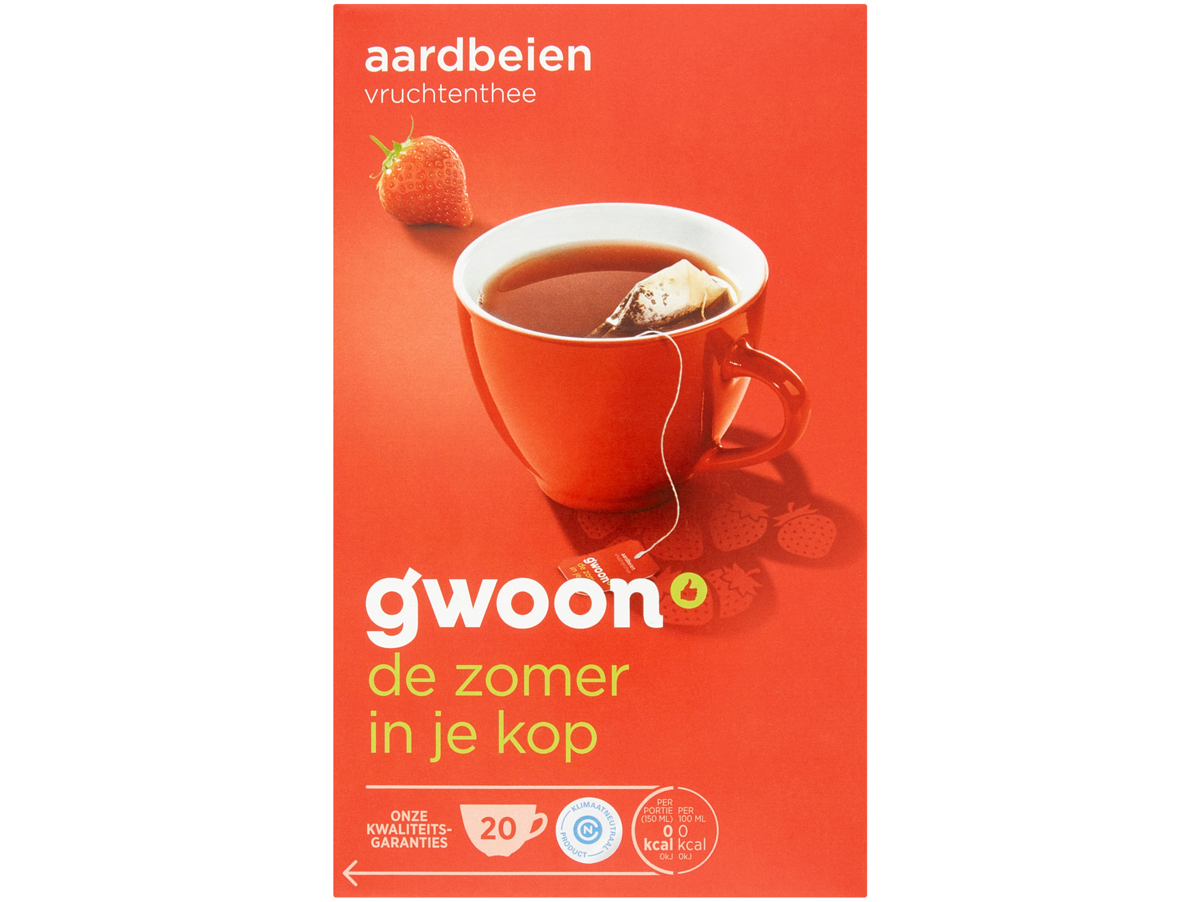 Aardbeien Thee