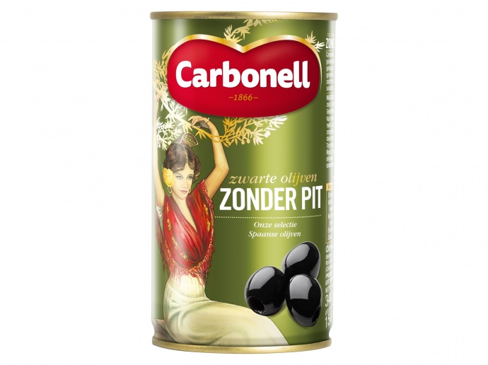 Zwarte olijven zonder pit