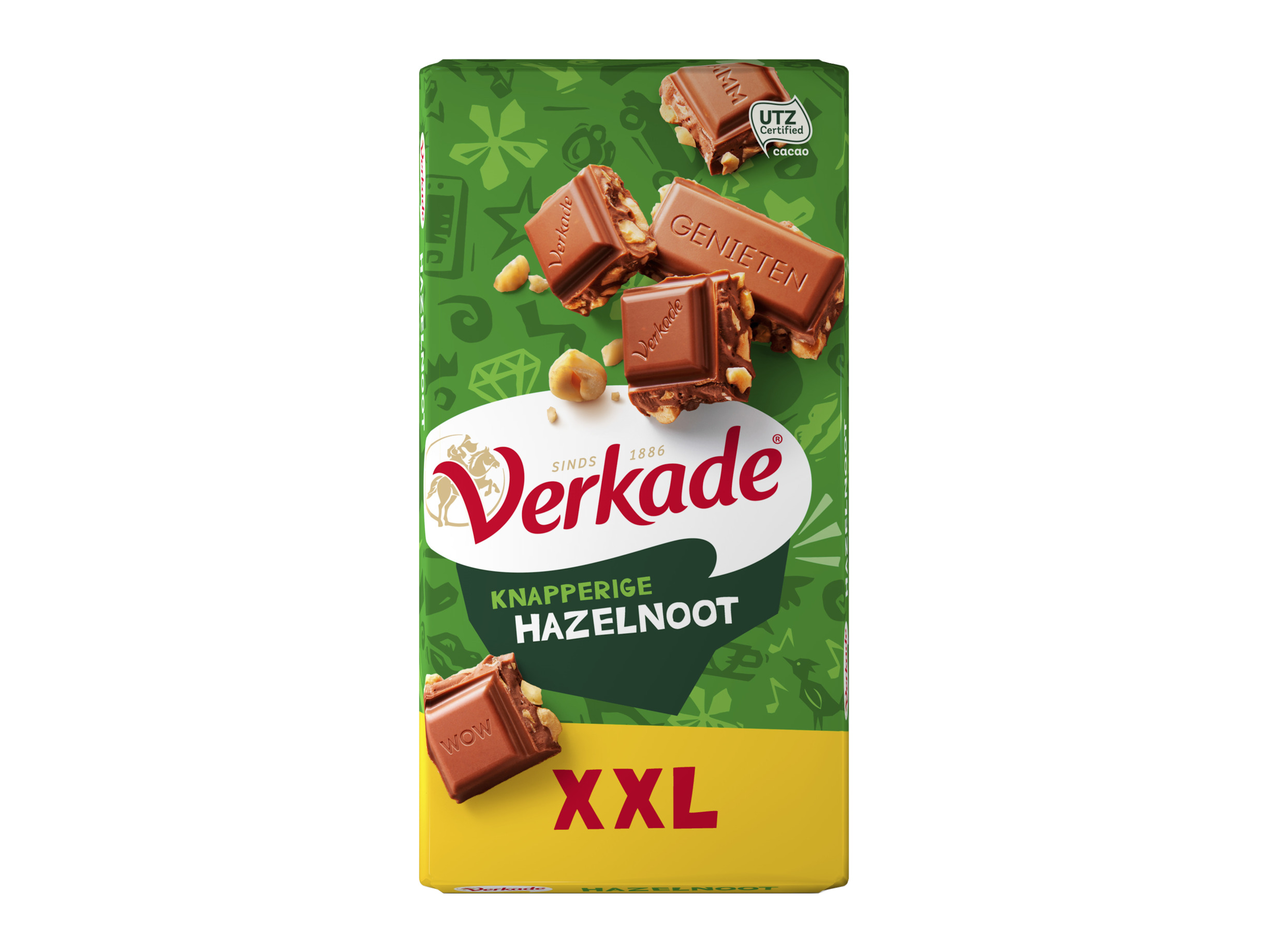 Reep hazelnoot/melk XXL
