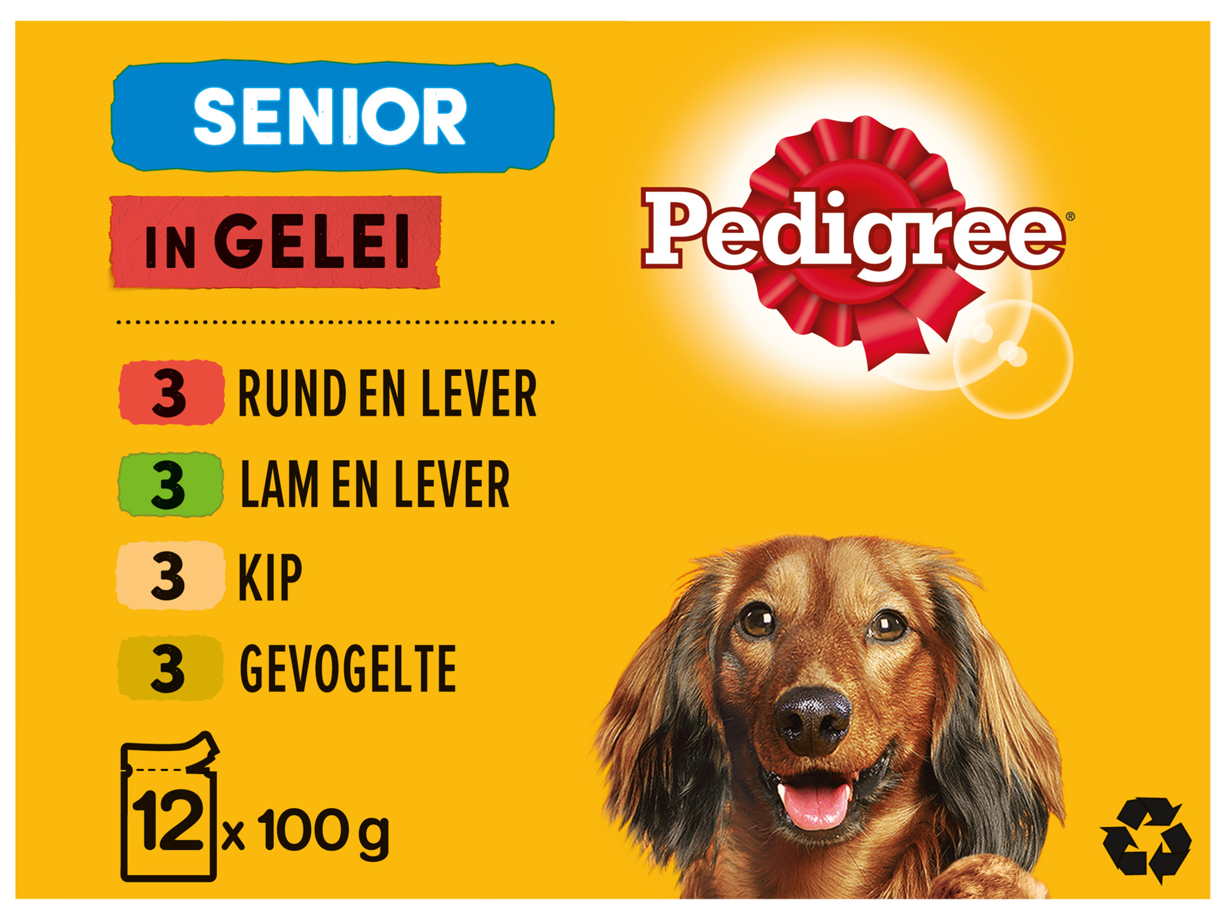 Senior Maaltijdzakjes Vlees in Gelei
