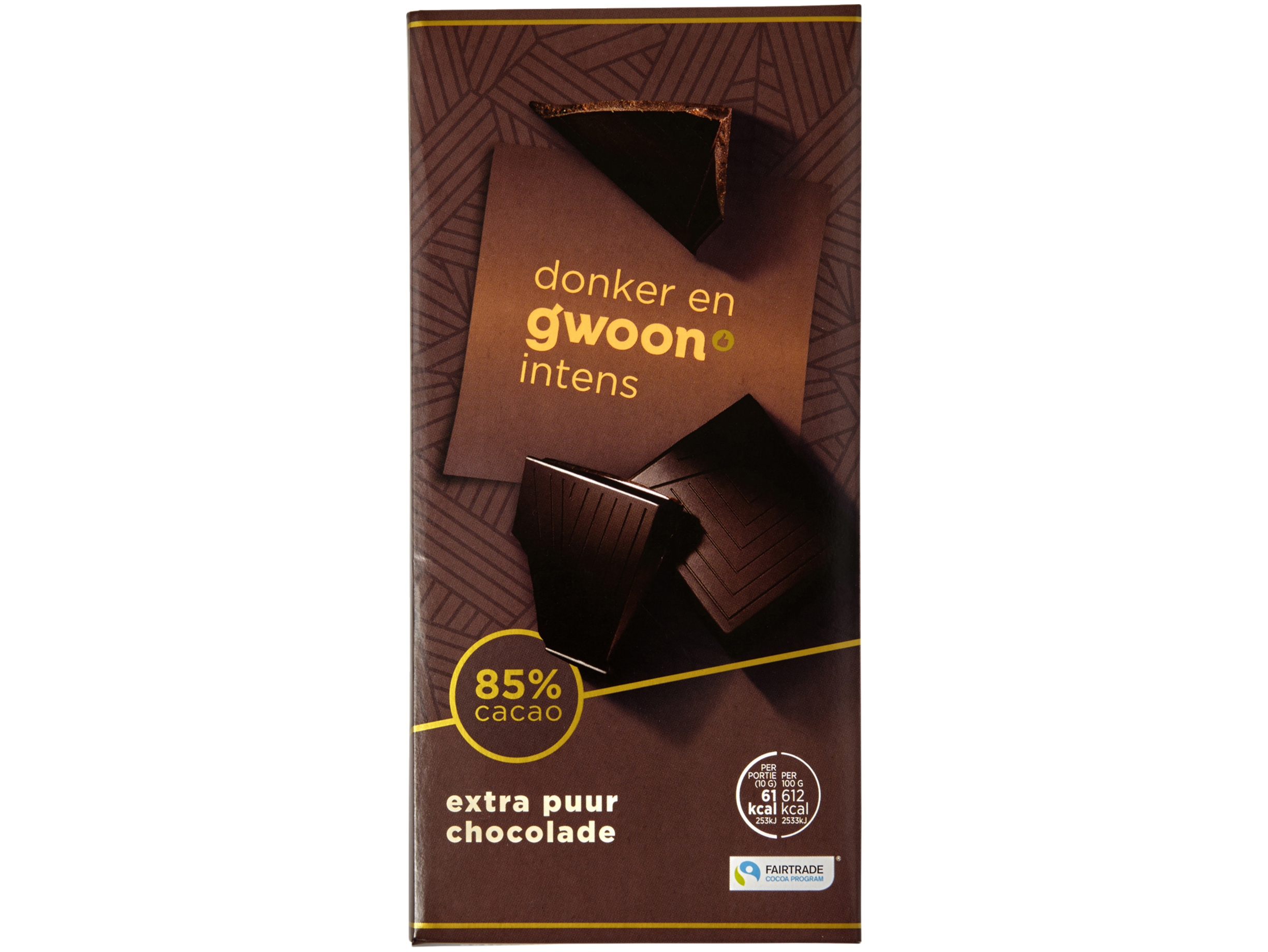 Chocolade tablet extra puur 85%