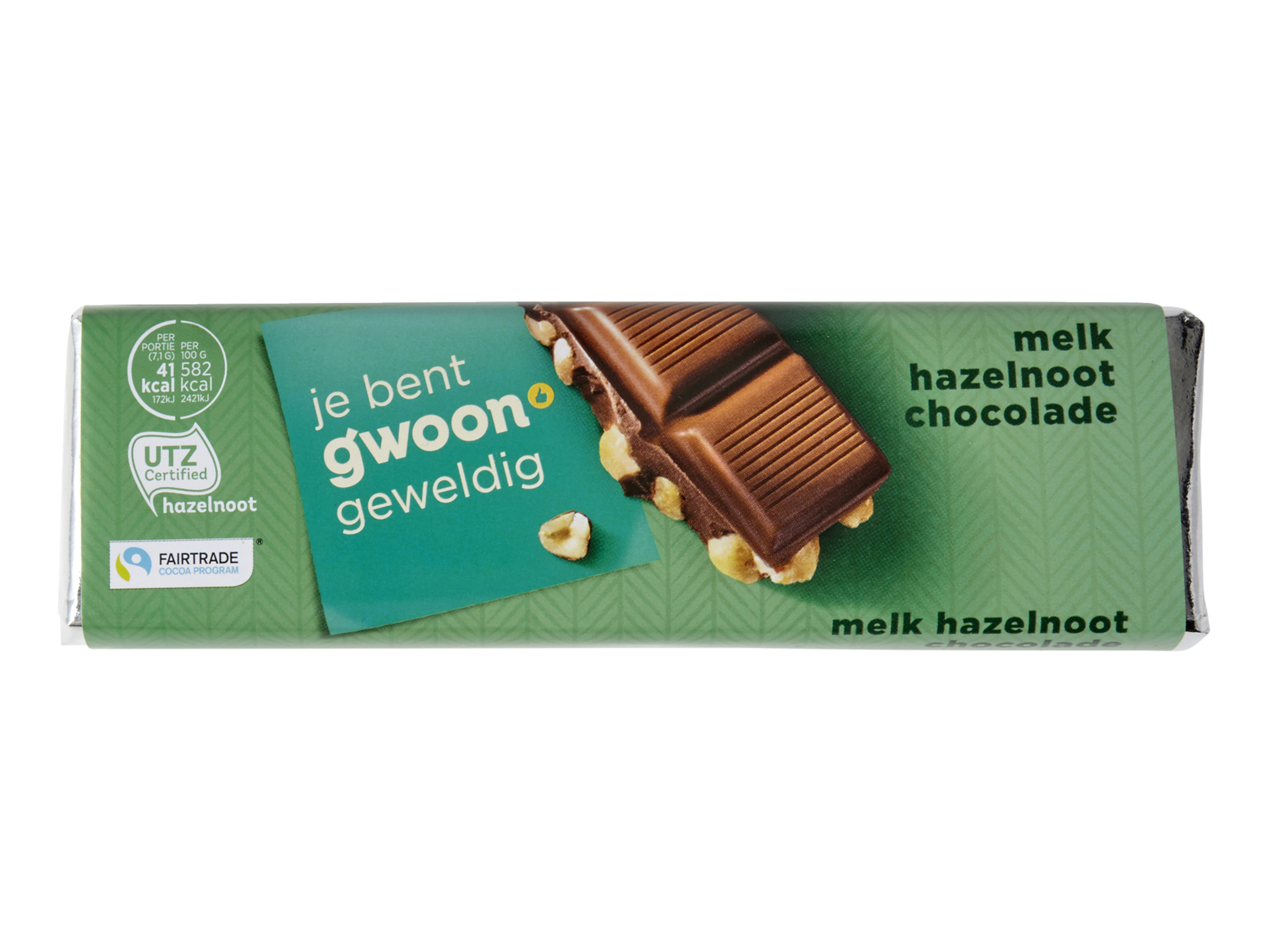 Chocoladereep melk hazelnoot