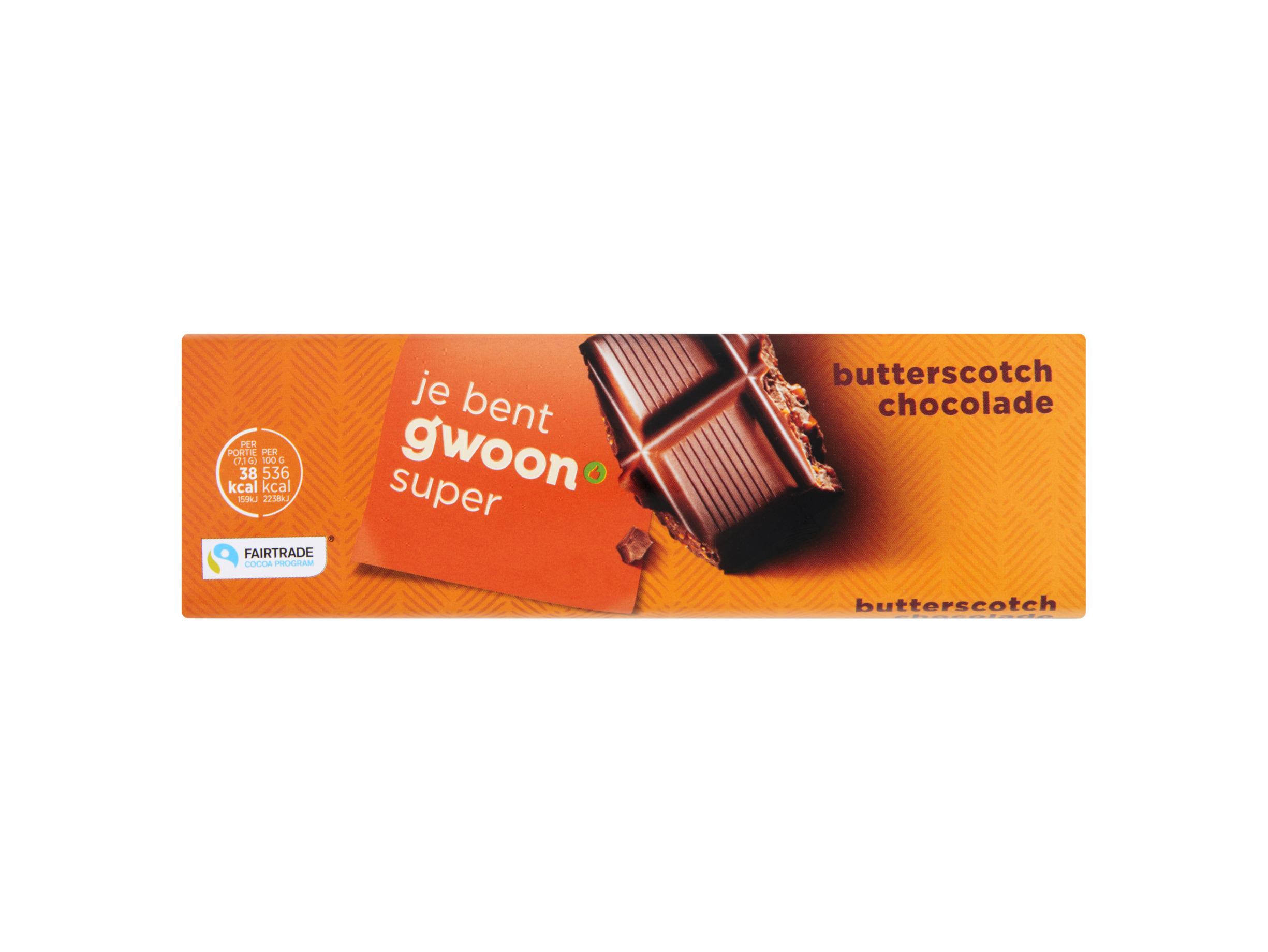 Chocoladereep butterscotch