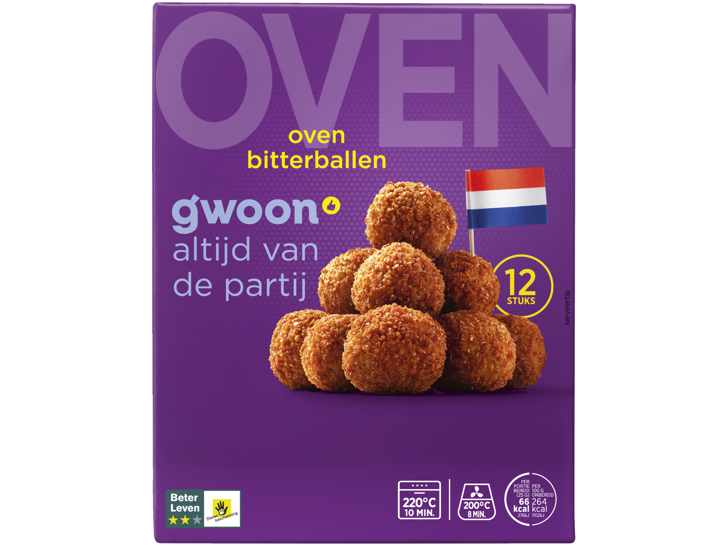Oven bitterballen draadjesvlees