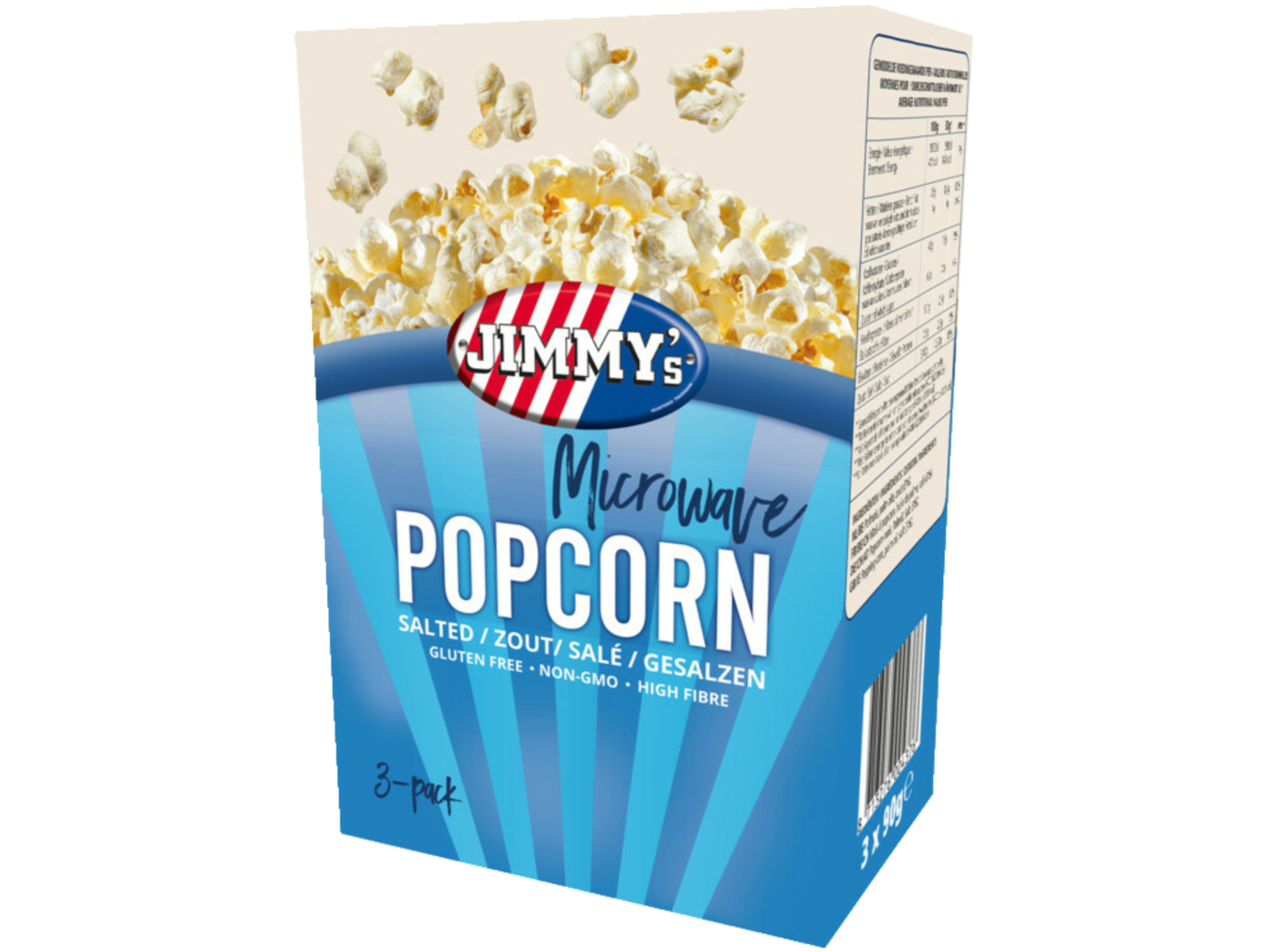 Magnetron popcorn zout