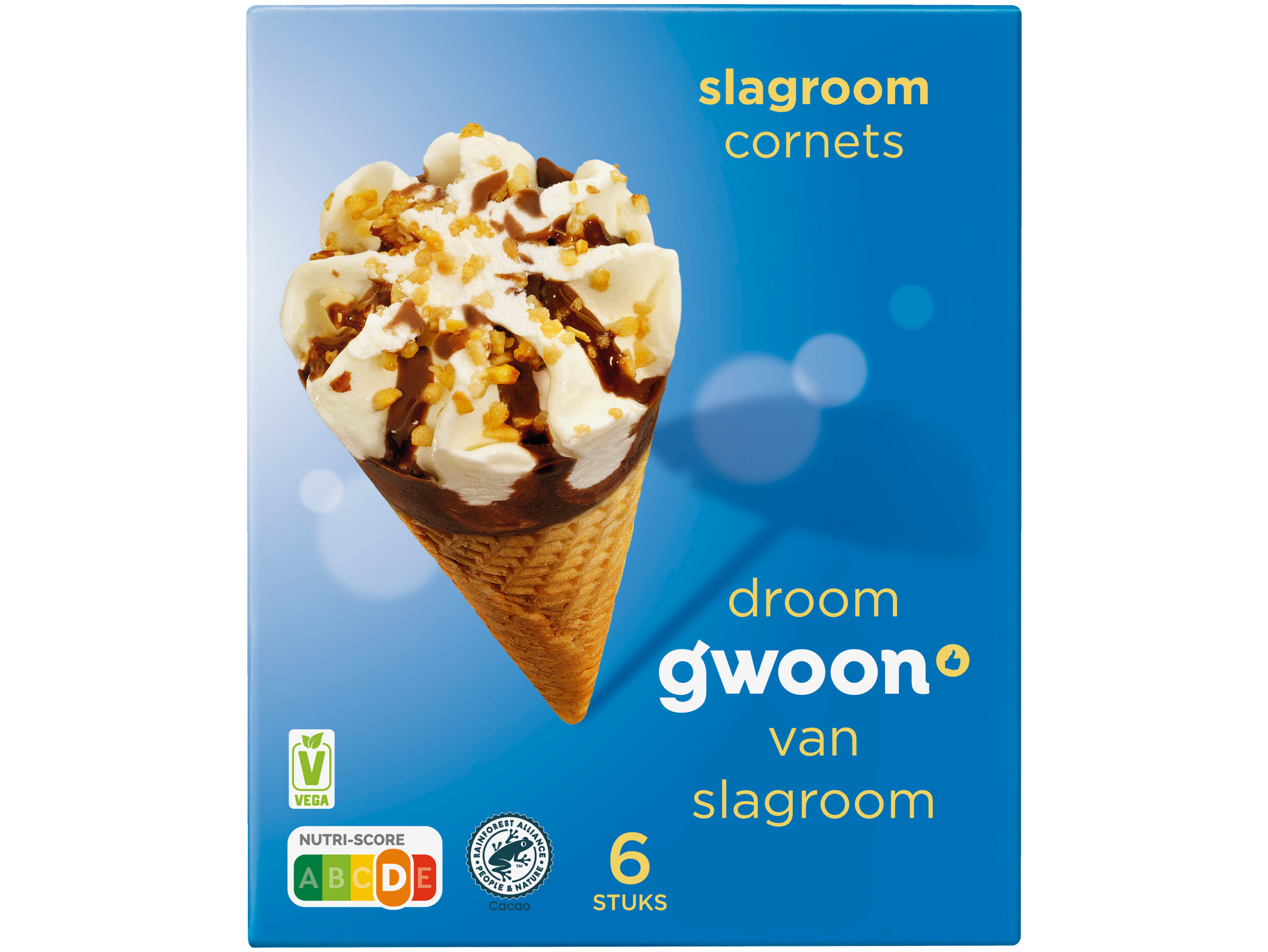 Cornets slagroomijs