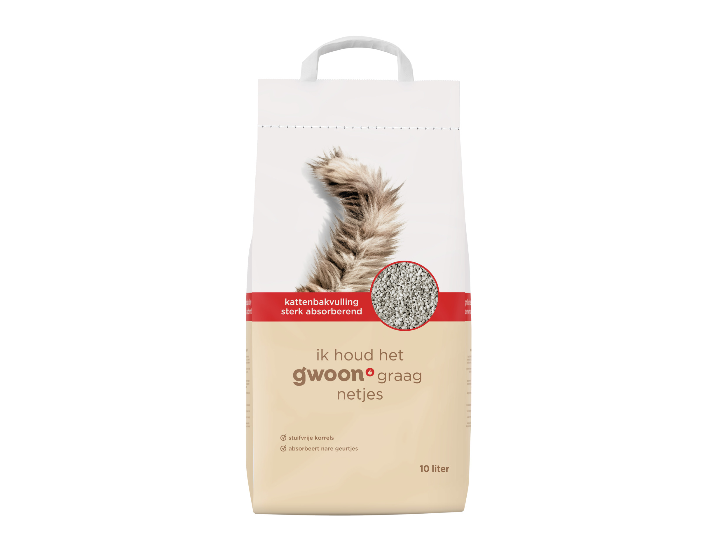 Kattenbakvulling absorberend