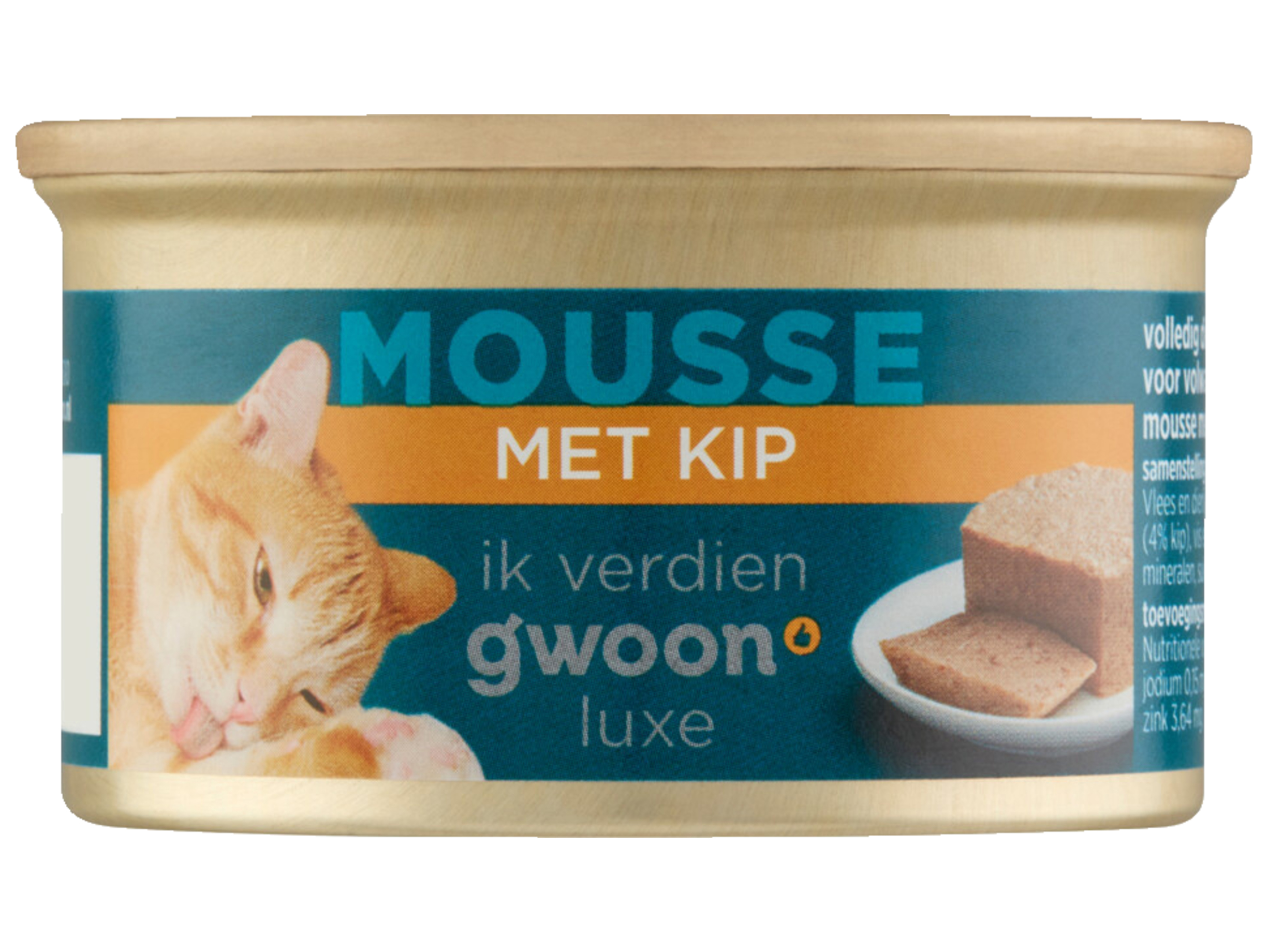 Fijne mousse kip