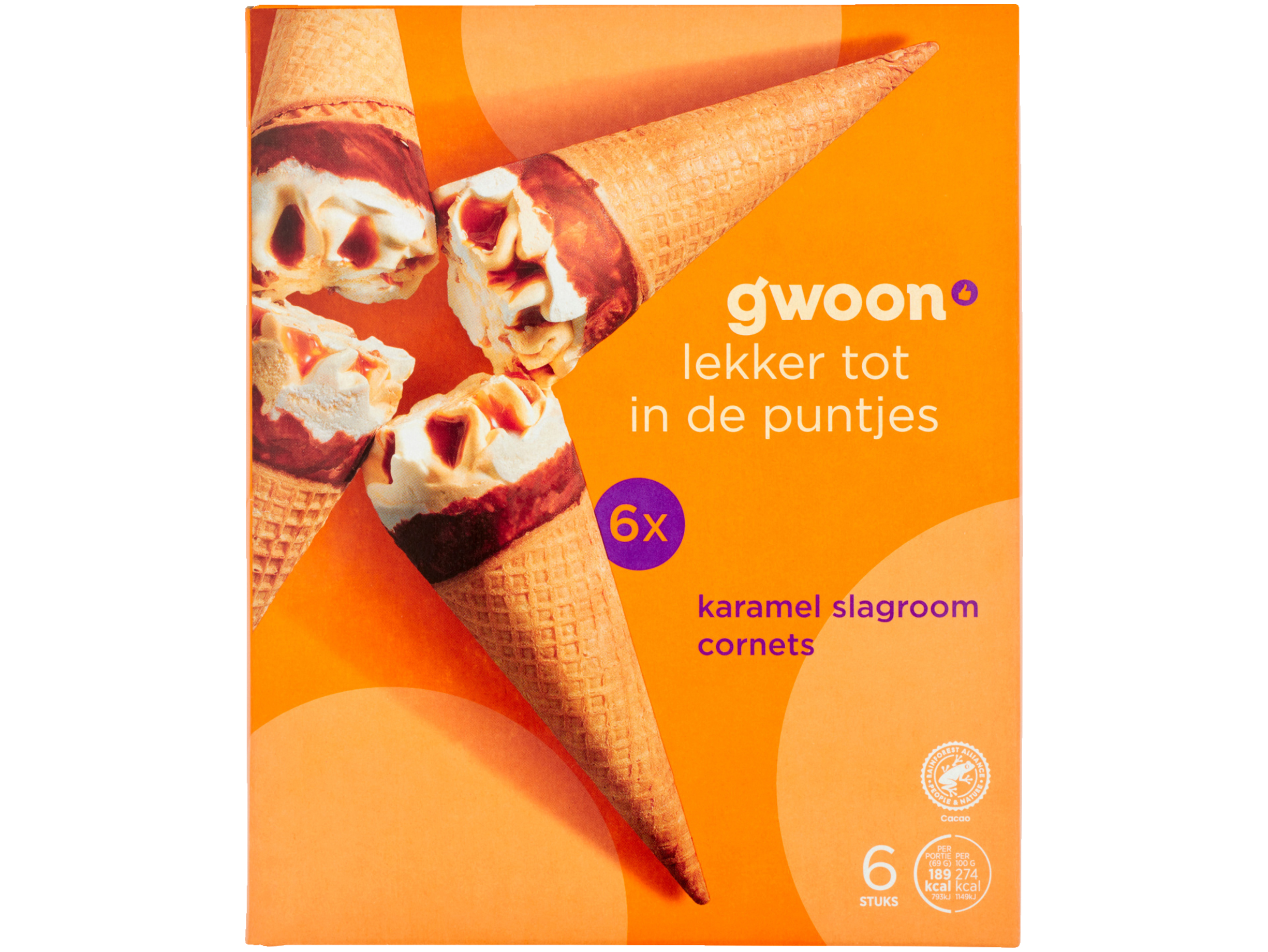 Cornets karamel