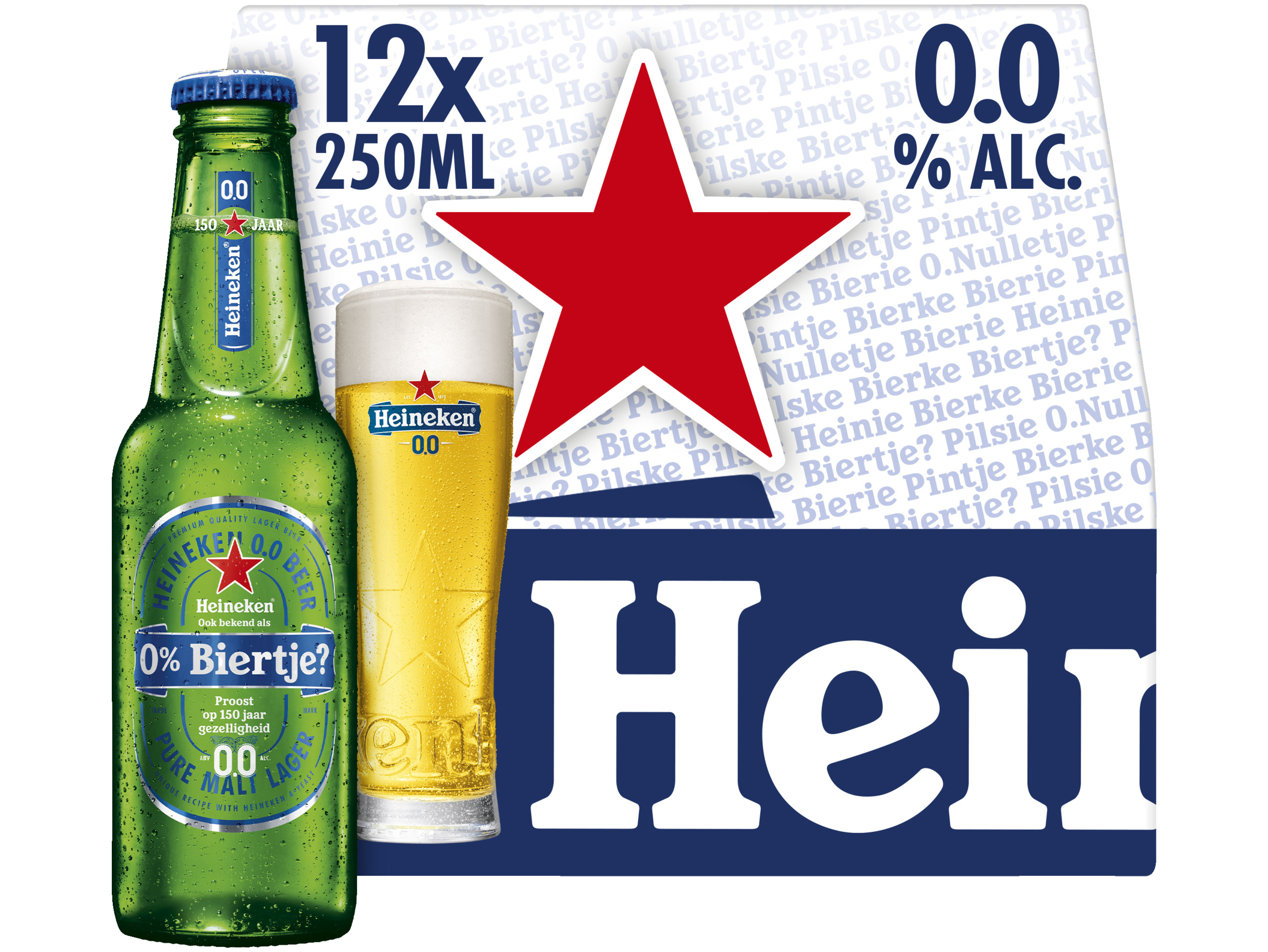 Premium Pilsener 0.0 Bier Draaidop Fles 12-pack