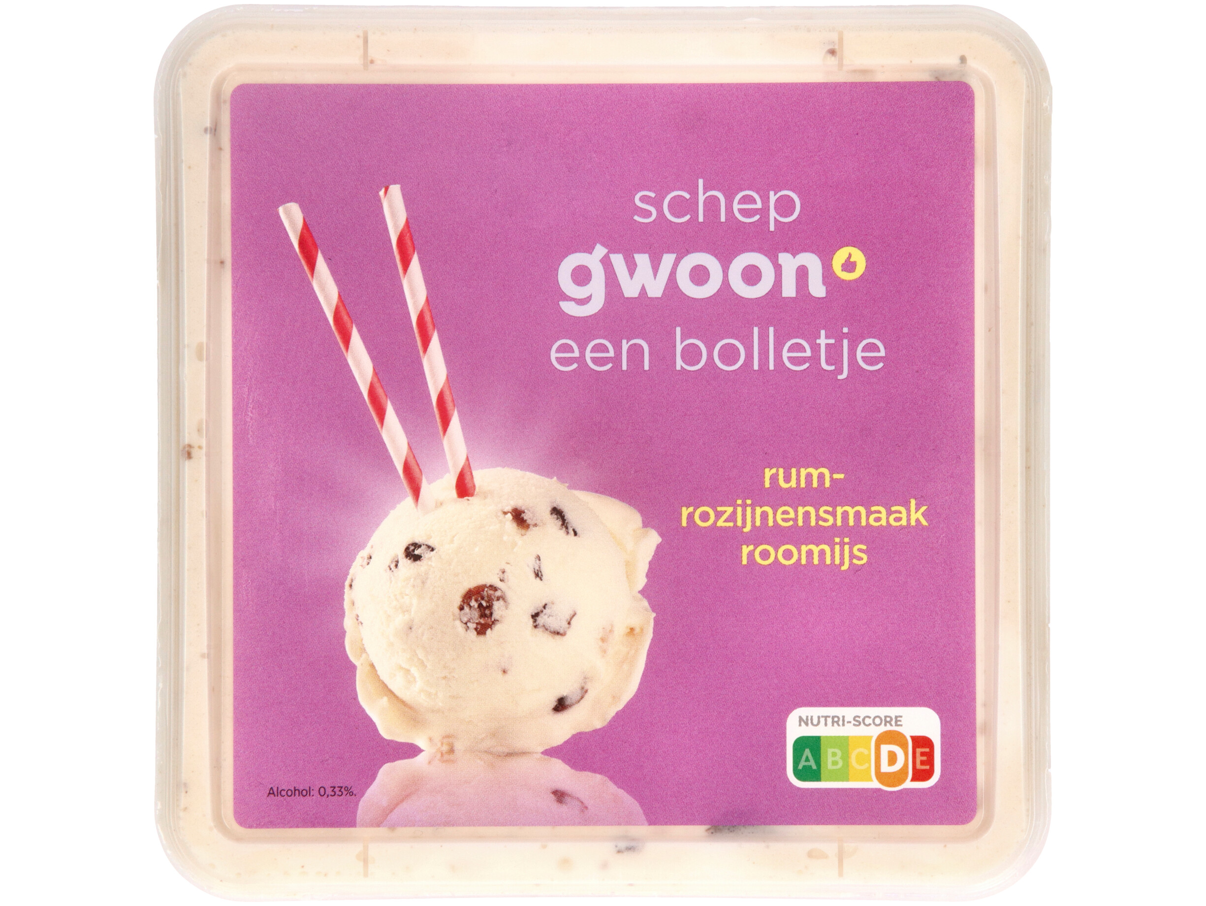 Roomijs rum-rozijnen