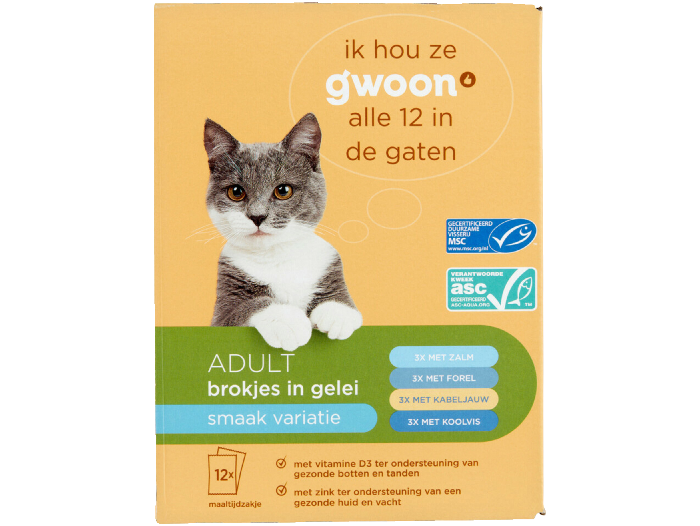 Variatie vis adult