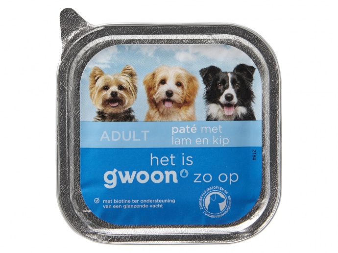 Paté met lam en kip