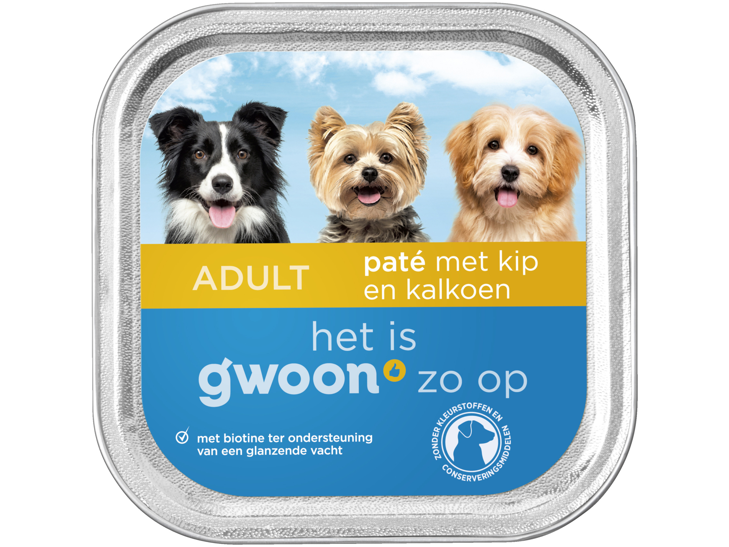 Pate met kip en kalkoen