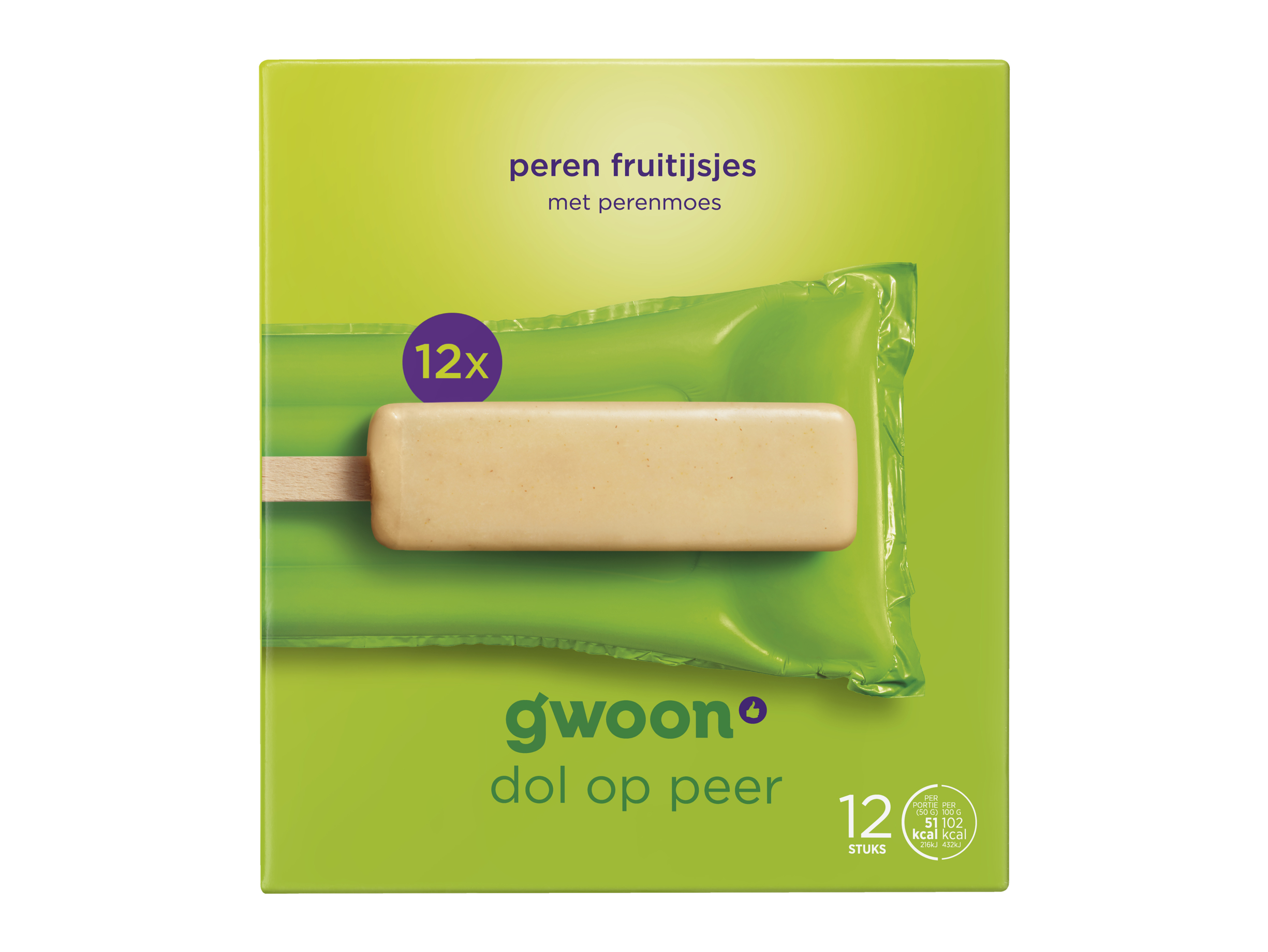Fruitijsjes peren