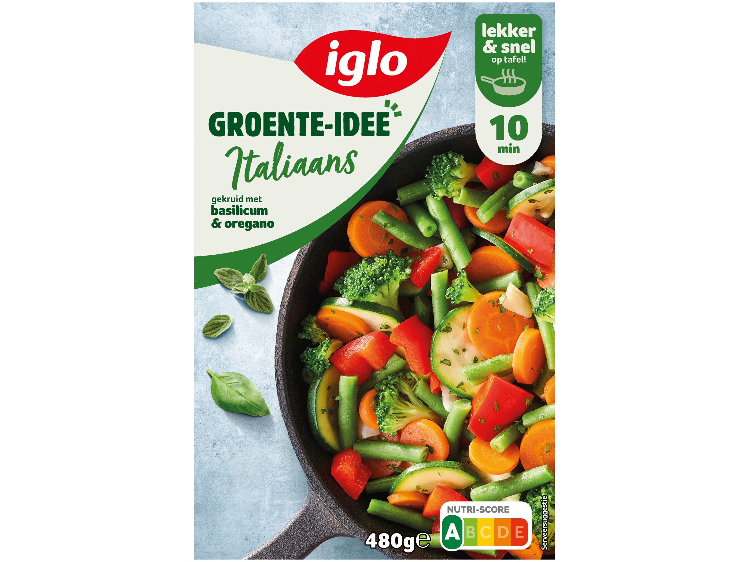 Roerbak Groente-Idee Italiaans