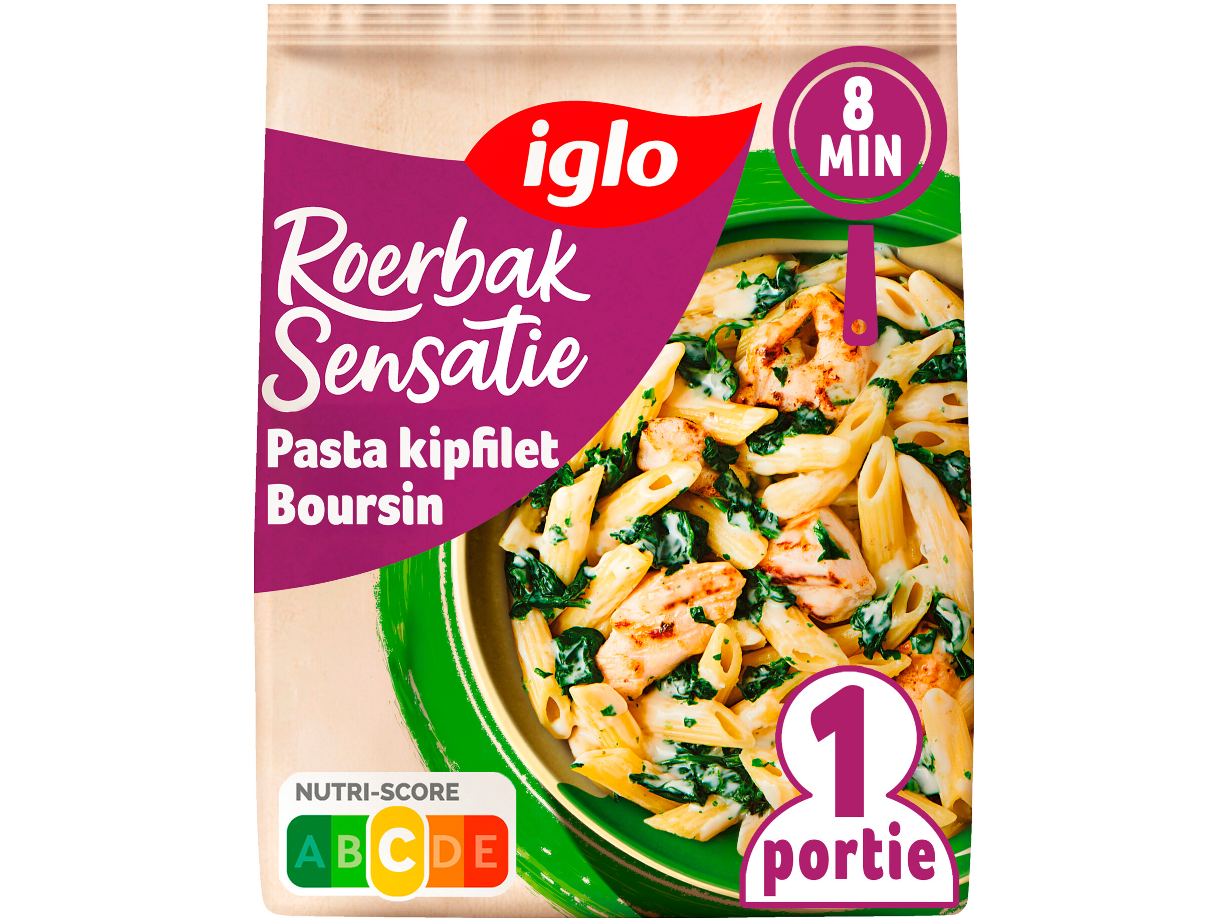 Roerbak Sensatie Pasta Kipfilet Boursin