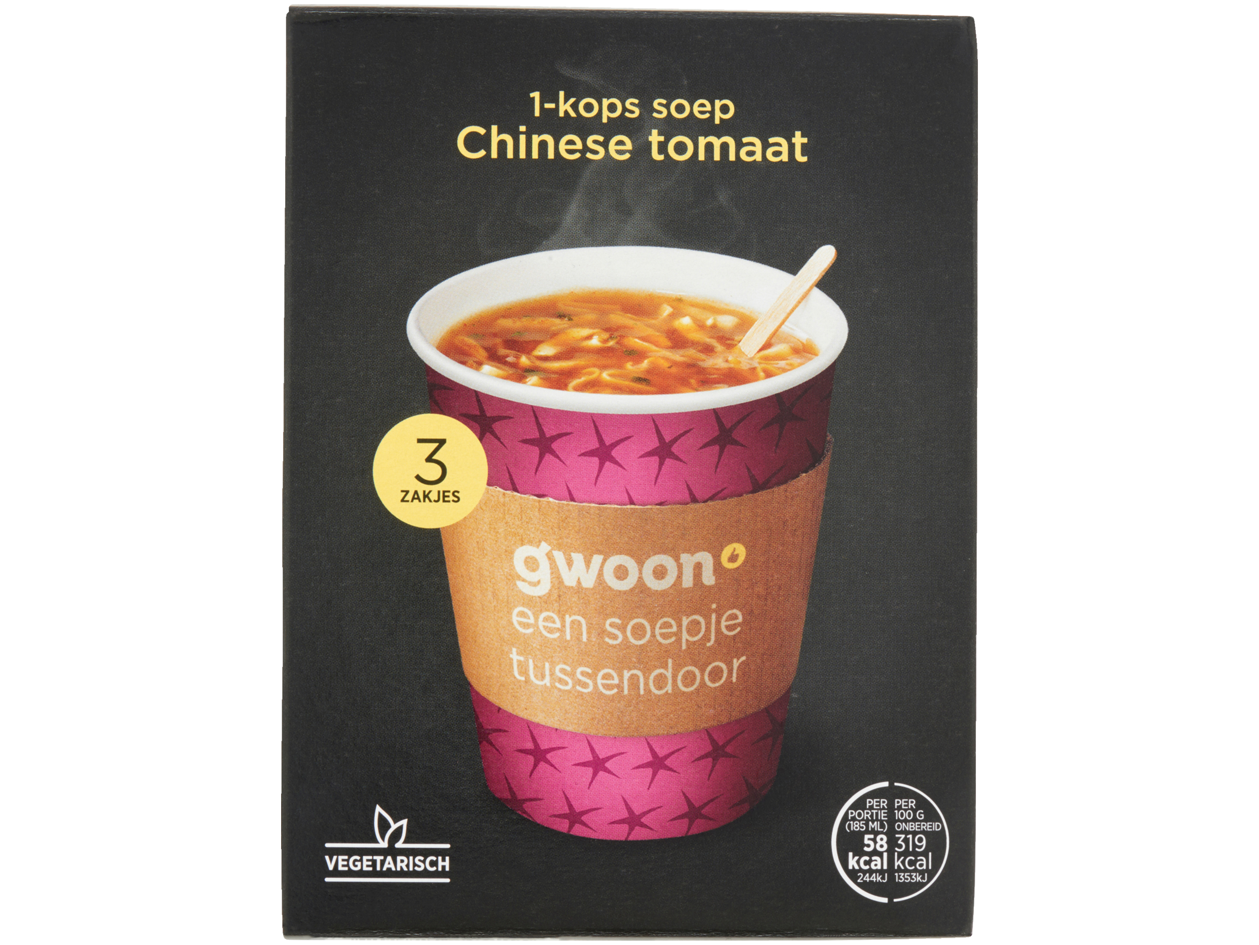 1-kopssoep Chinese tomaat