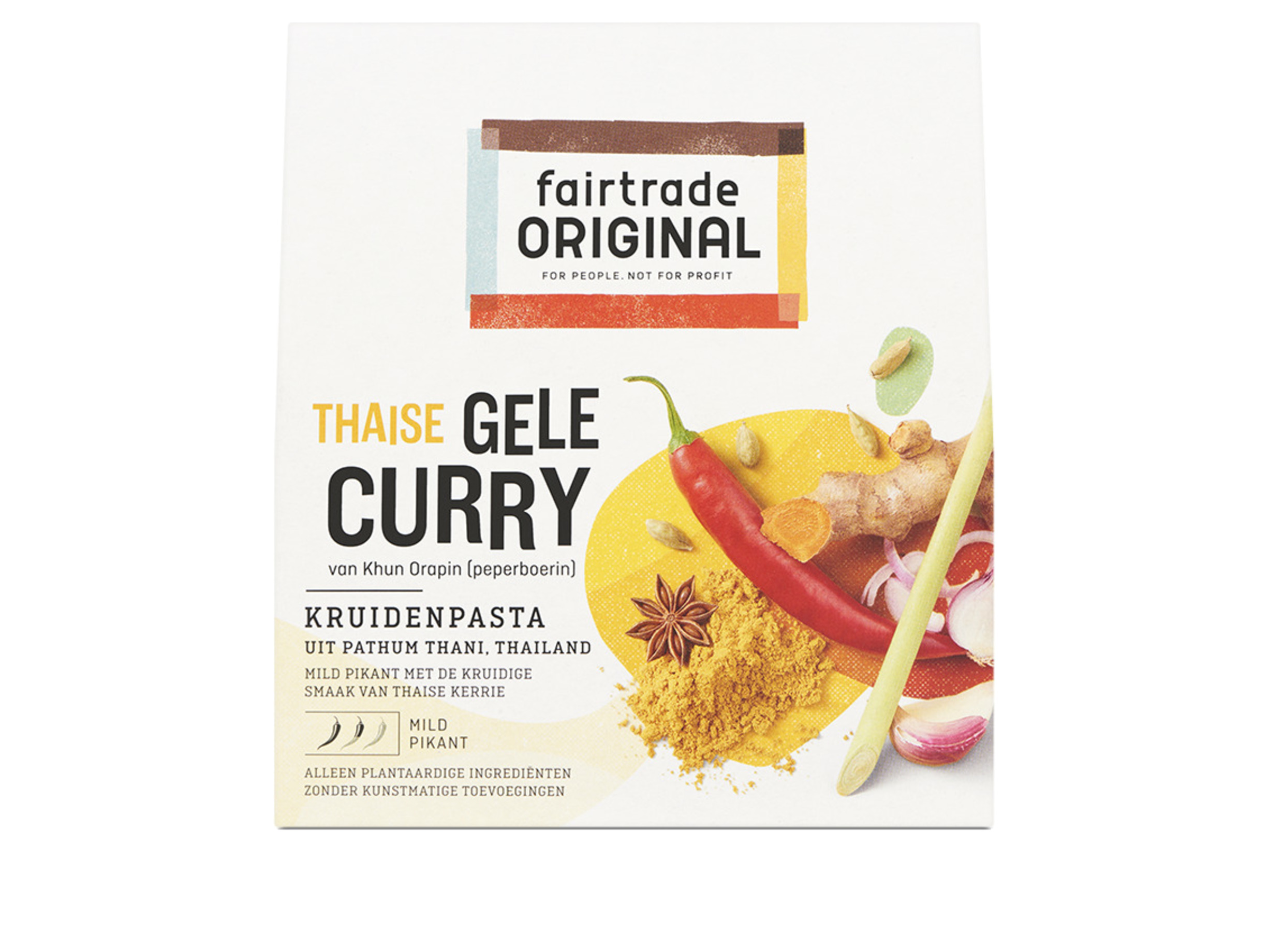 Kruidenpasta gele curry