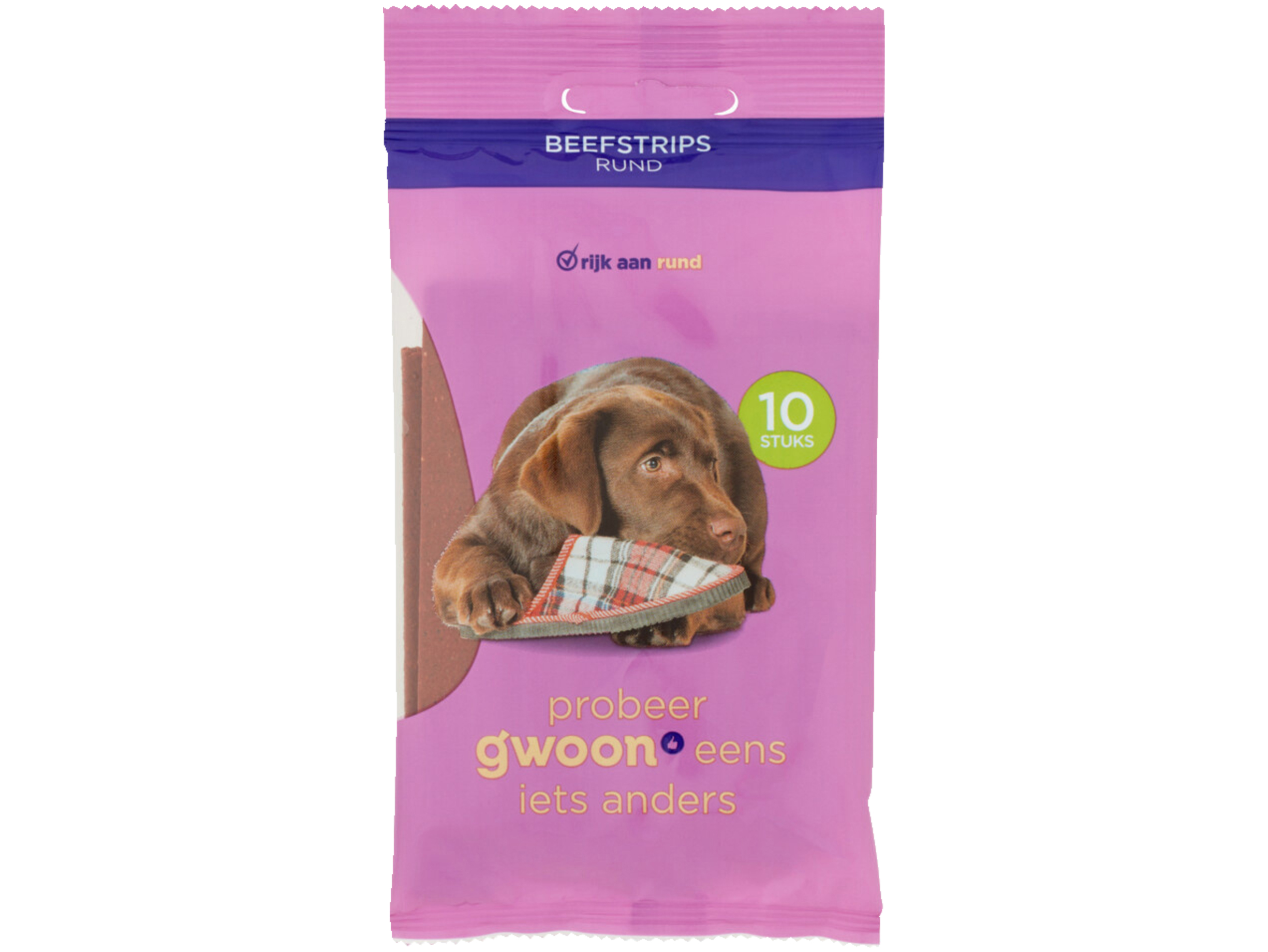 Beefstrips hond