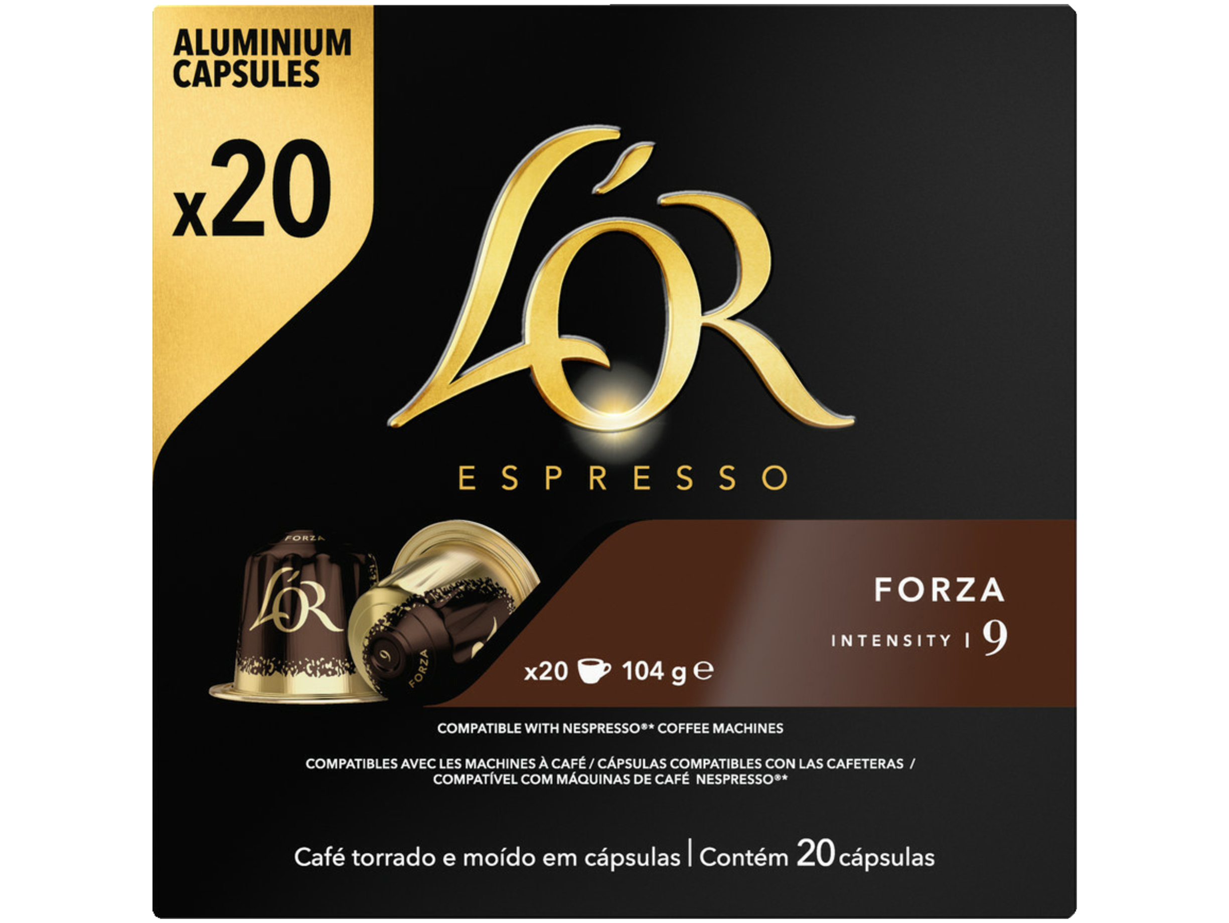 Espresso forza koffiecups voordeelpak