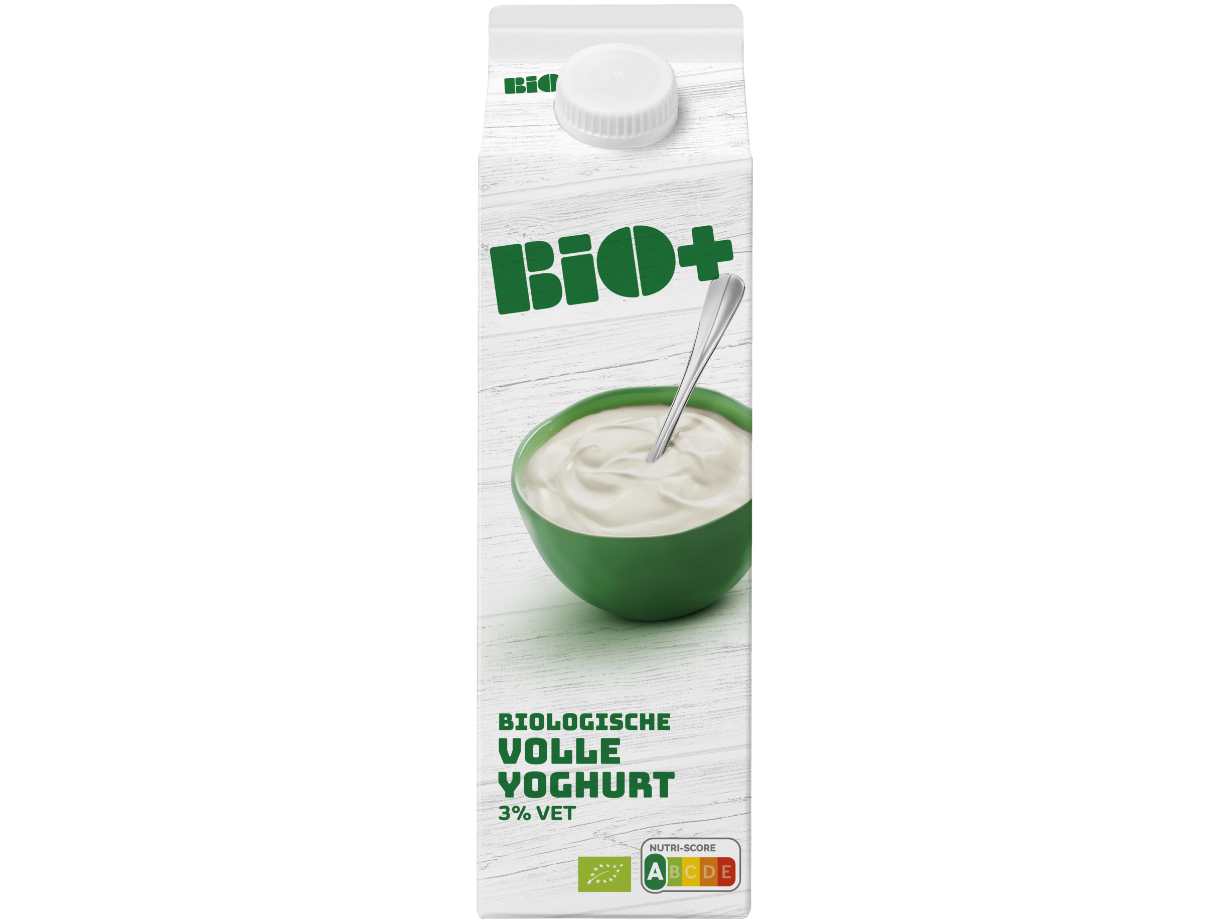 Biologische volle yoghurt