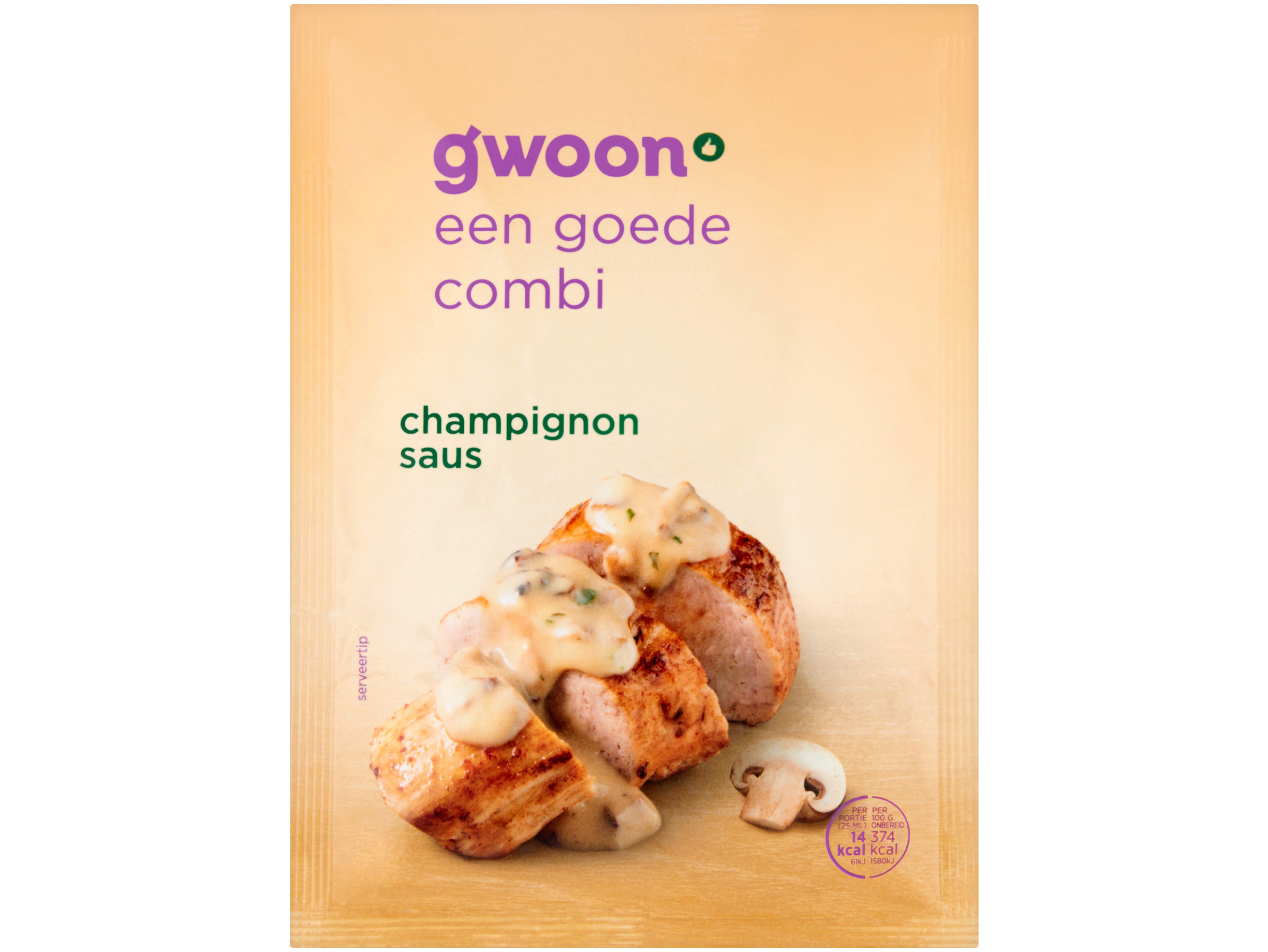 Mix voor champignonsaus